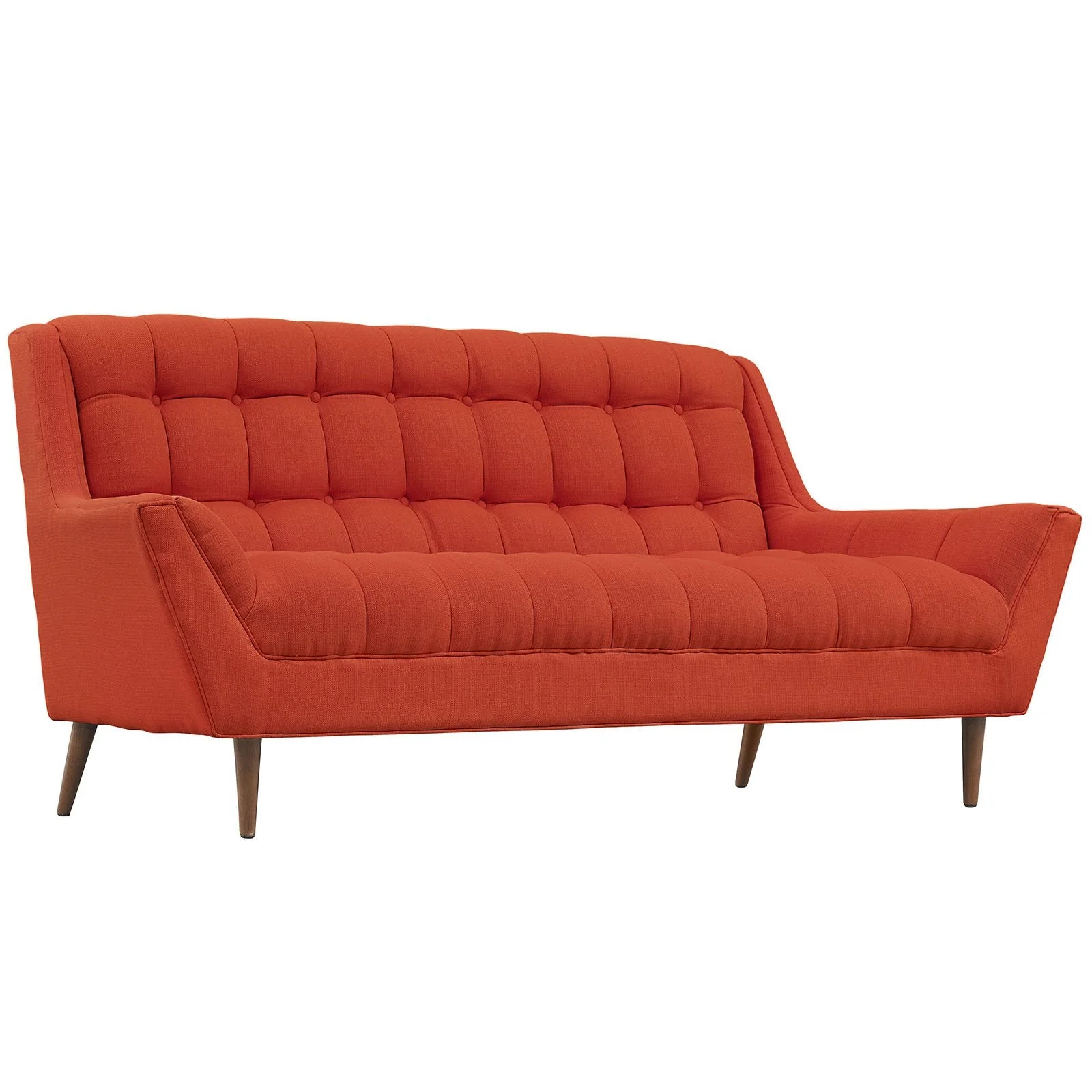 Reborn Fabric Loveseat Atomic Red - Image 2