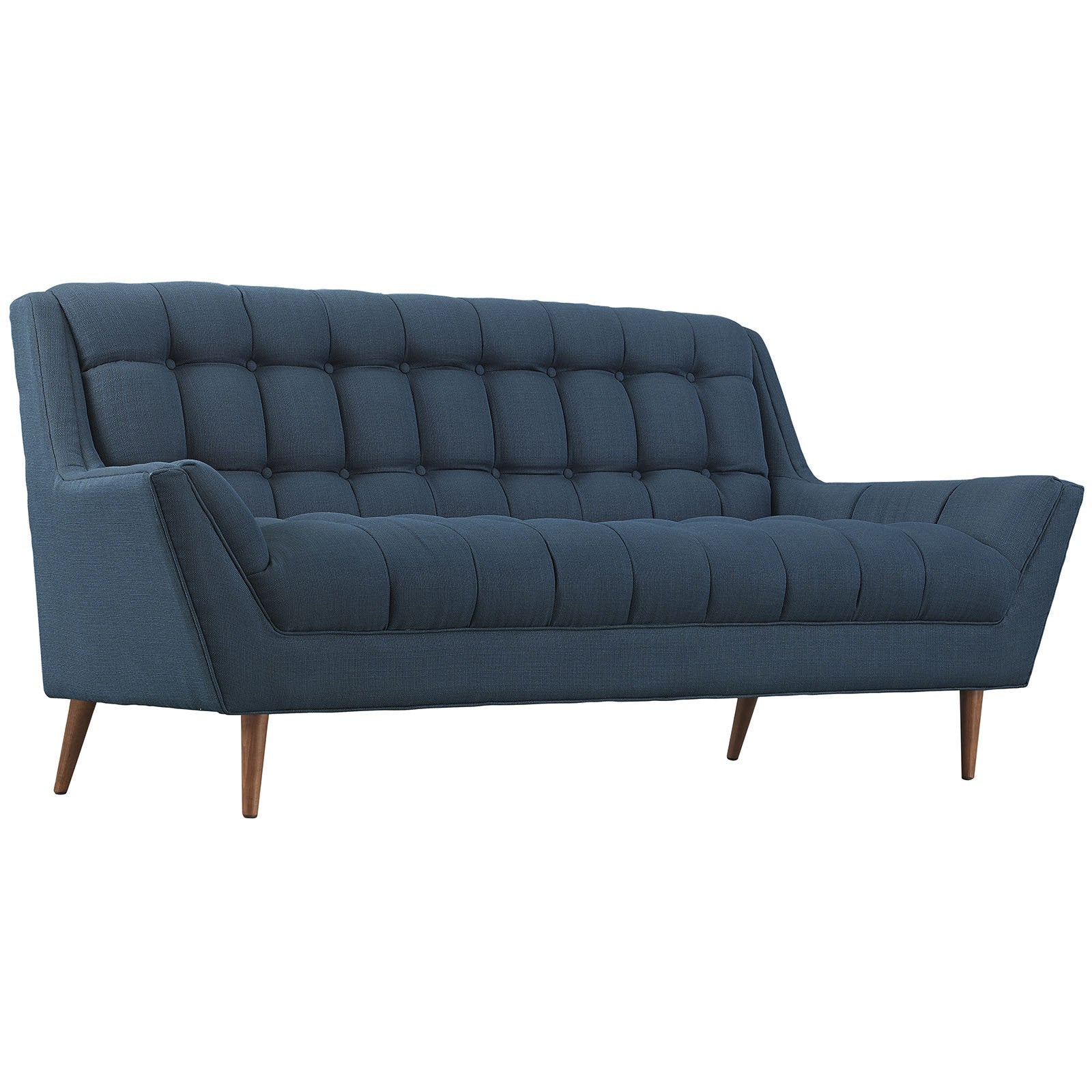 Reborn Fabric Loveseat Azure - Image 2