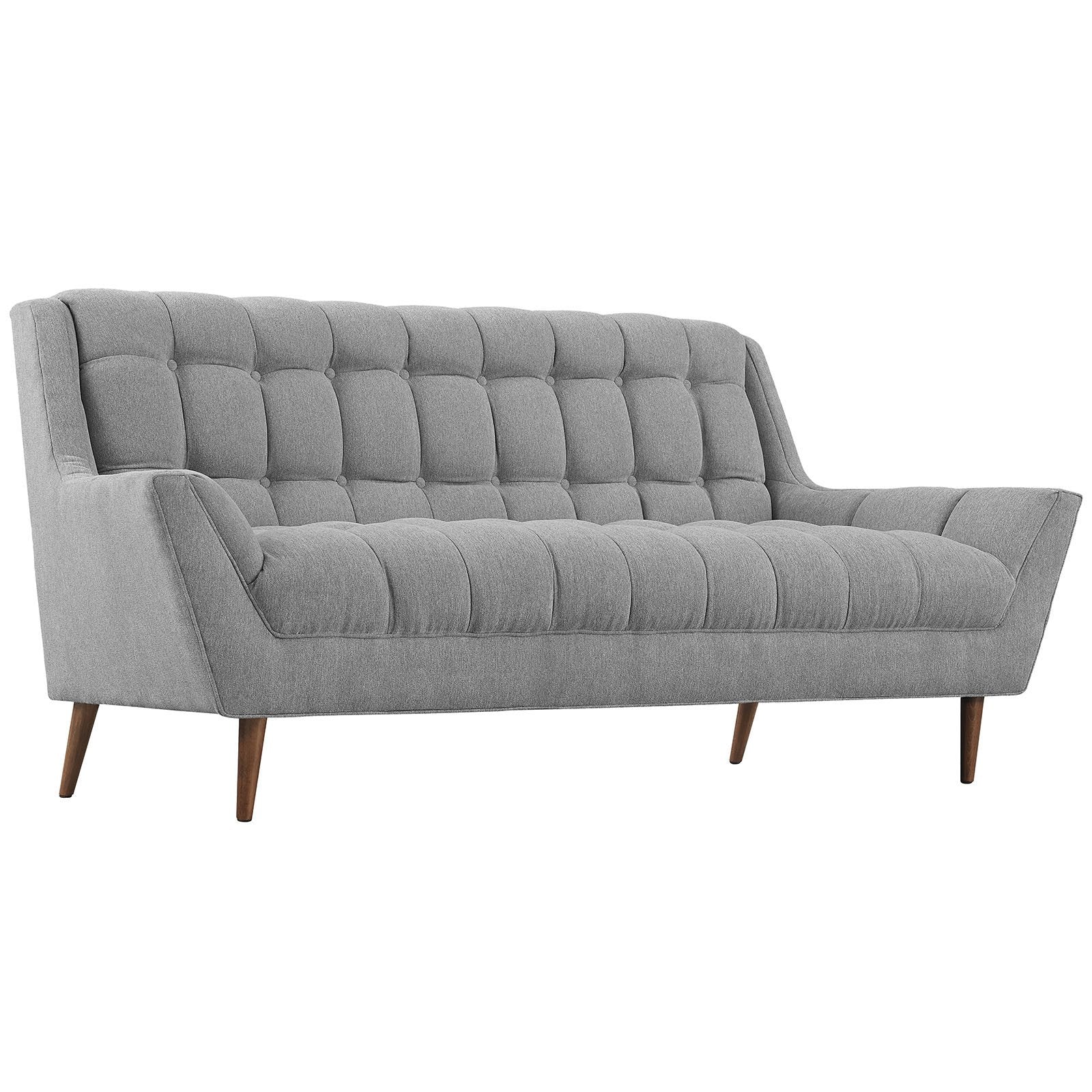 Reborn Fabric Loveseat Expectation Gray - Image 2