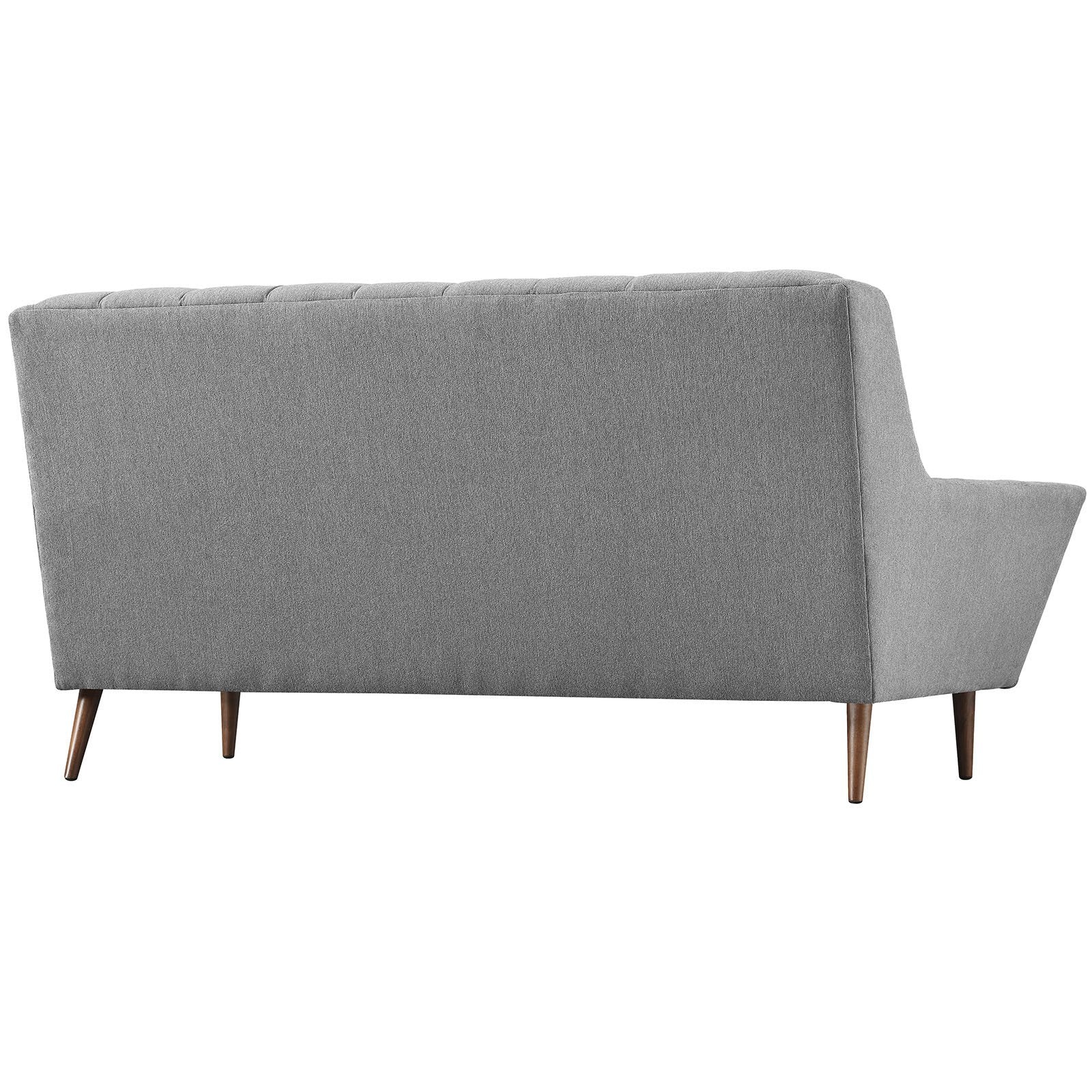Reborn Fabric Loveseat Expectation Gray - Image 4