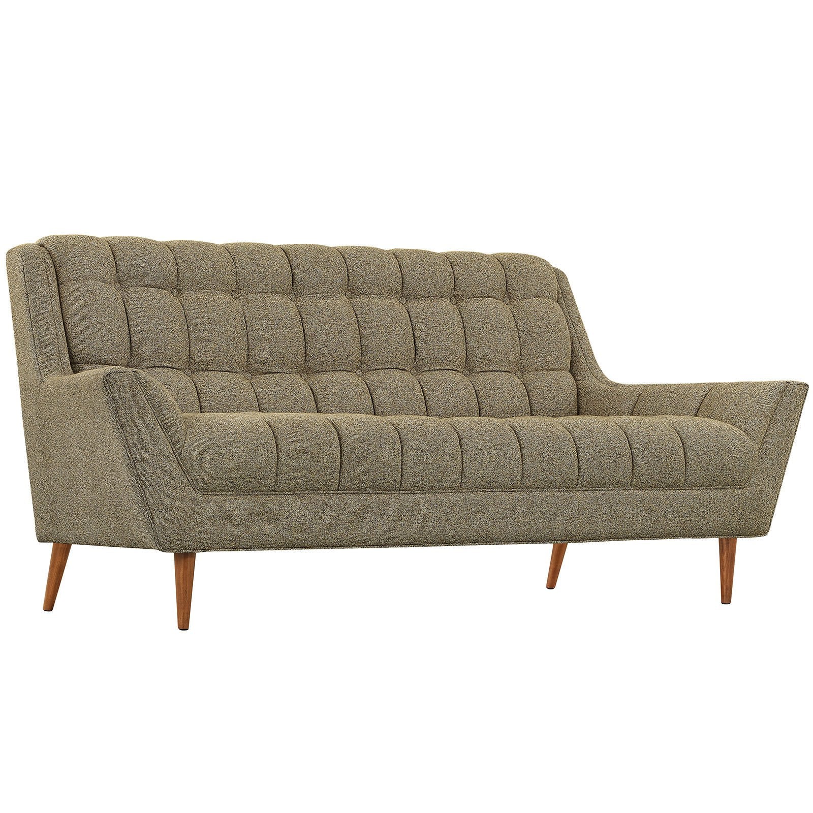 Reborn Fabric Loveseat Oatmeal - Image 2