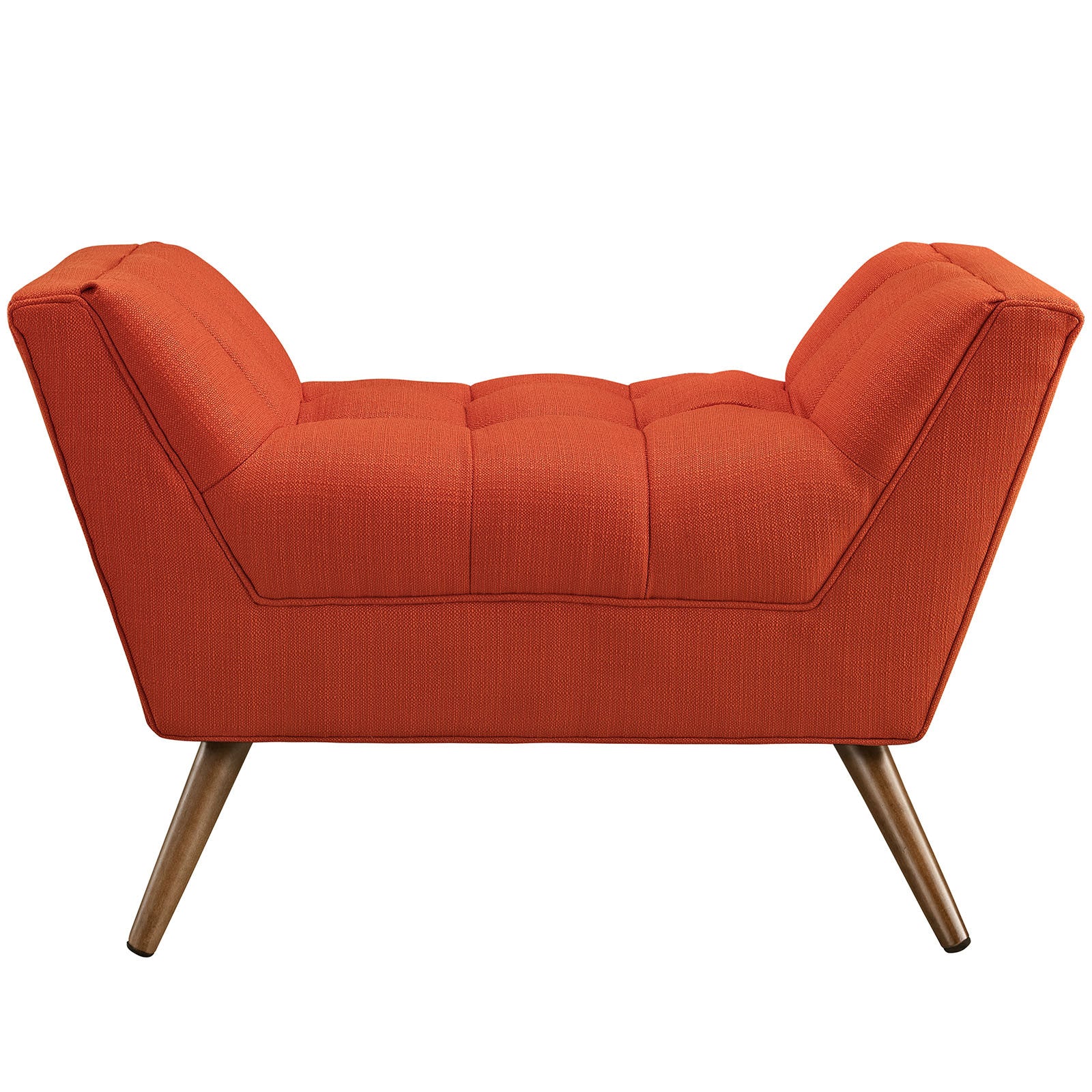 Reborn Fabric Short Ottoman Atomic Red - Image 3