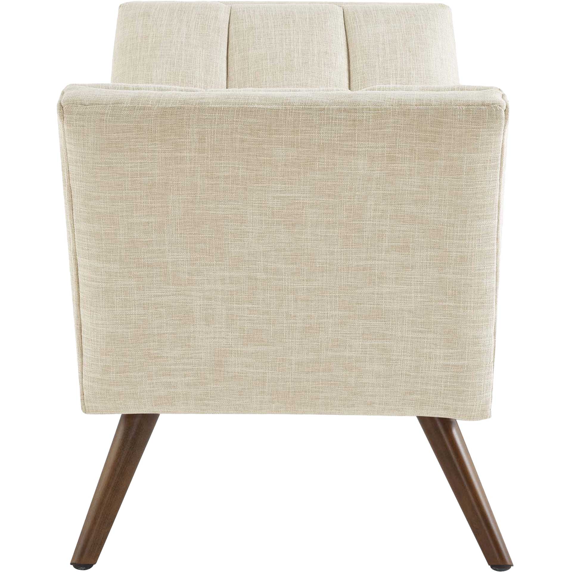 Reborn Fabric Short Ottoman Beige - Image 4