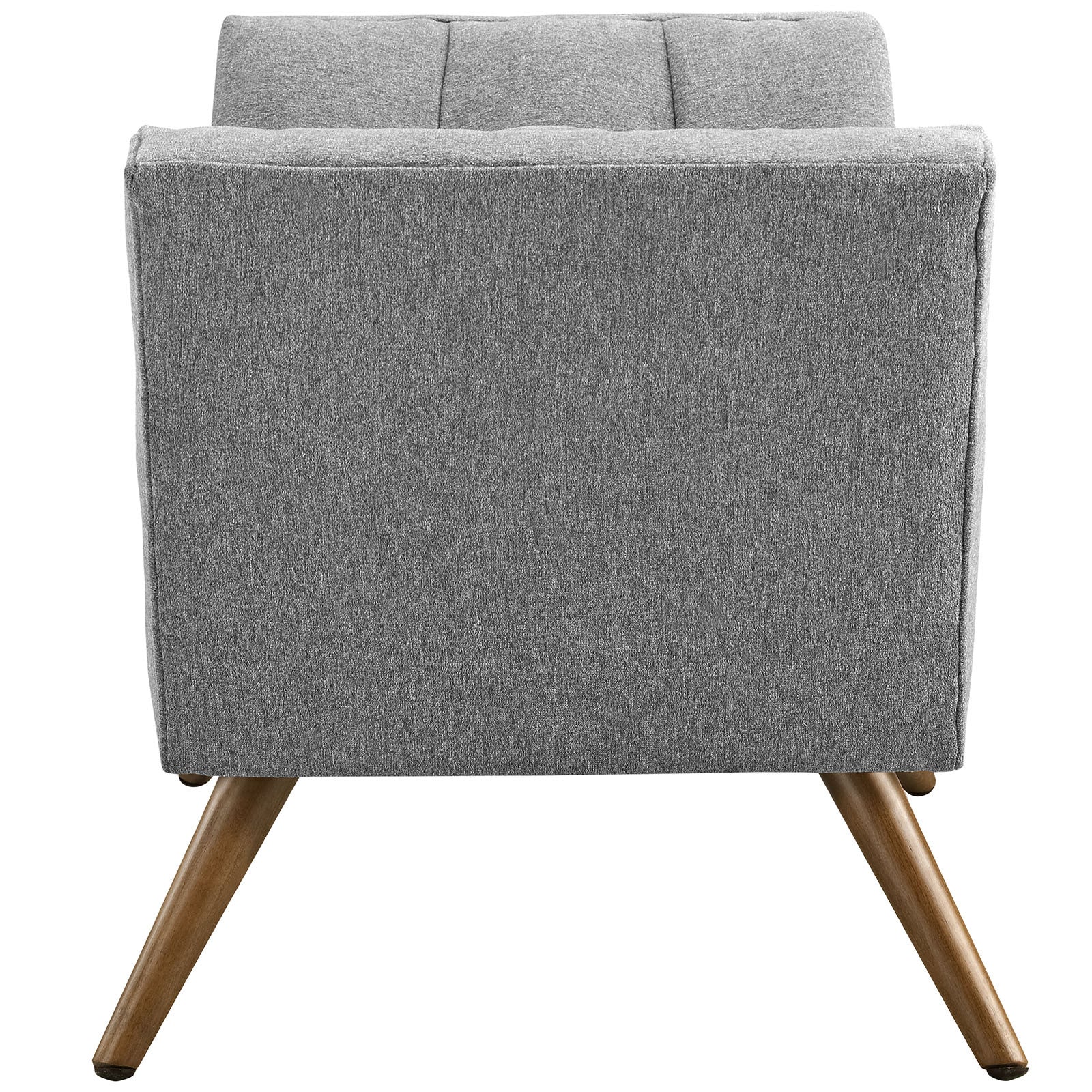 Reborn Fabric Short Ottoman Expectation Gray - Image 2