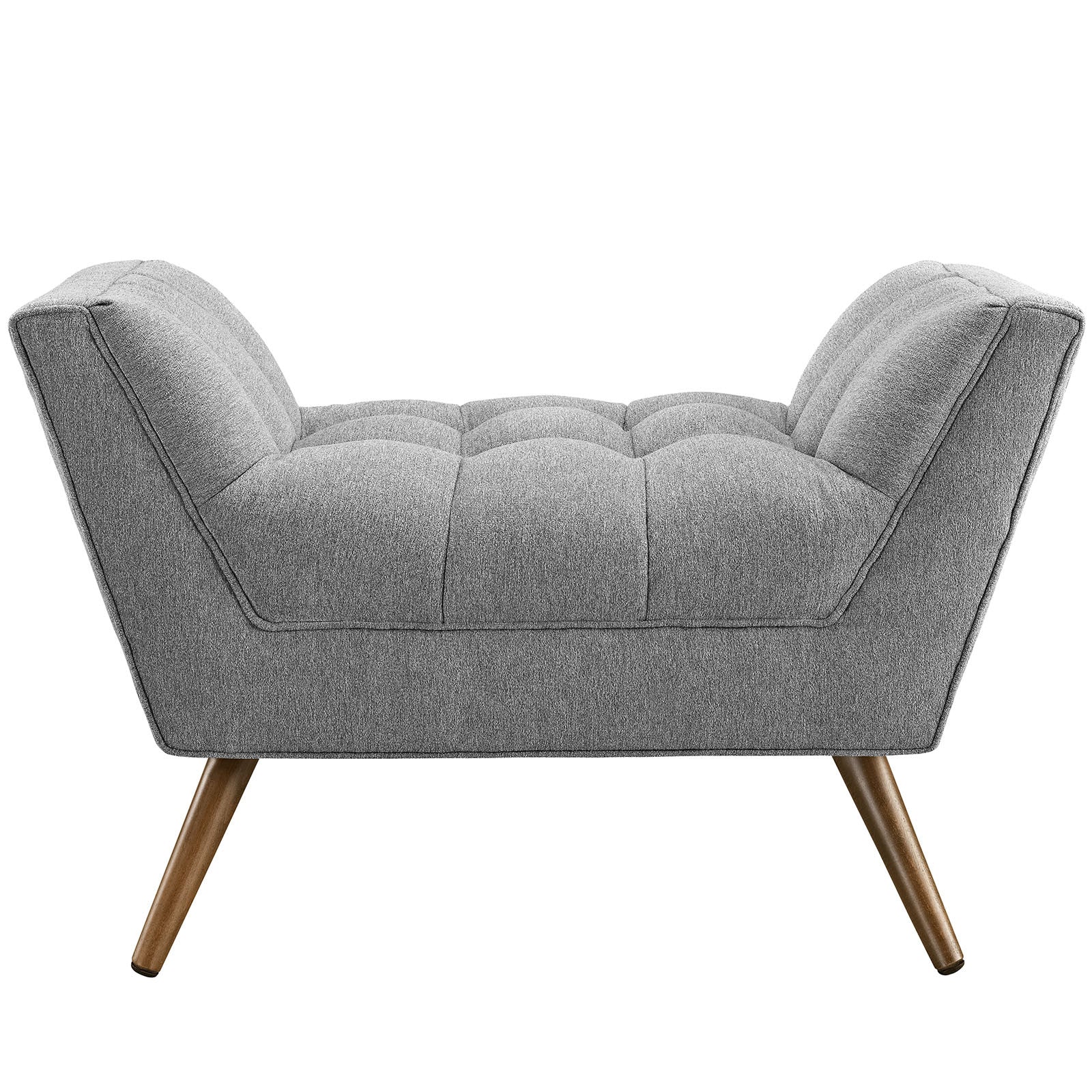 Reborn Fabric Short Ottoman Expectation Gray - Image 3