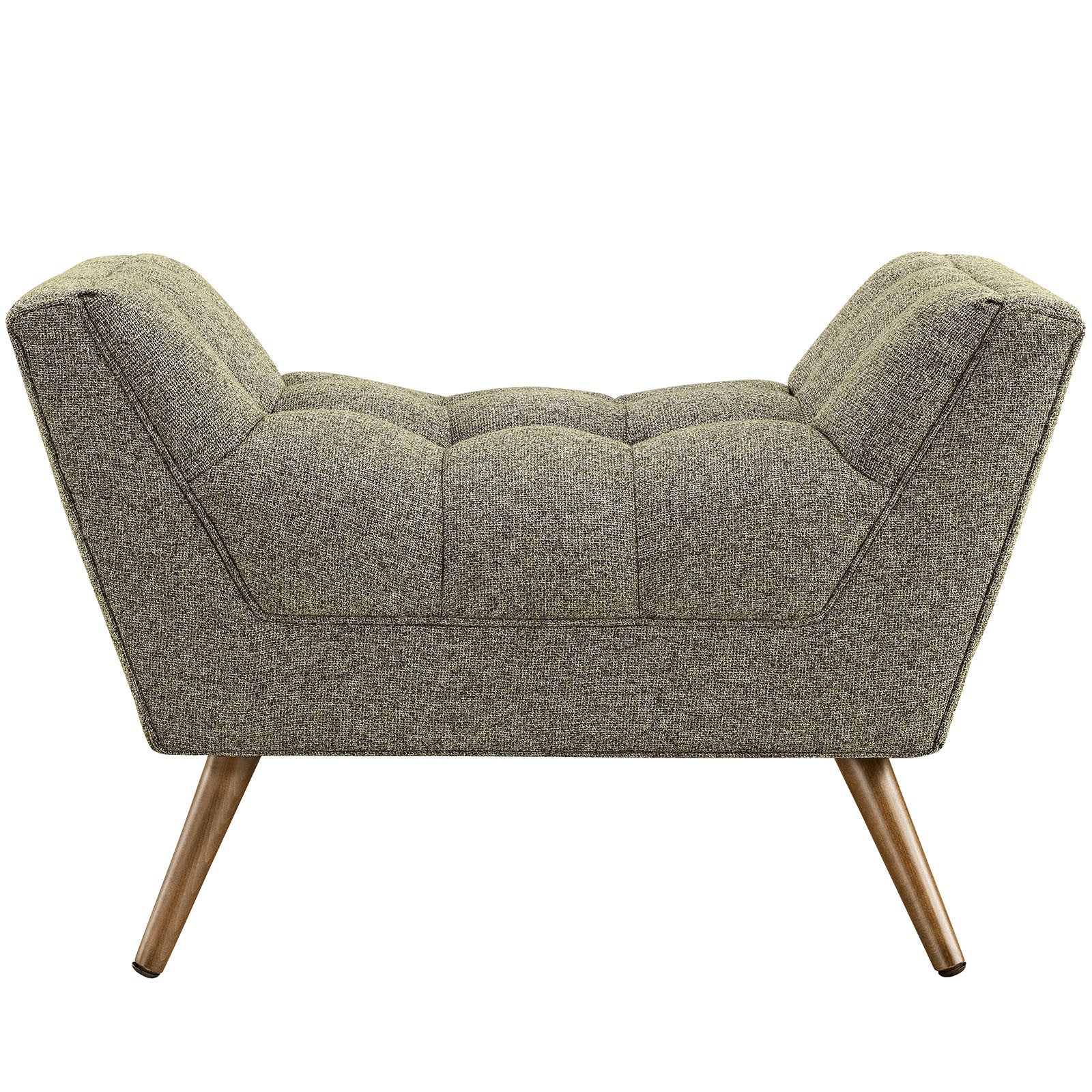 Reborn Fabric Short Ottoman Oatmeal - Image 3