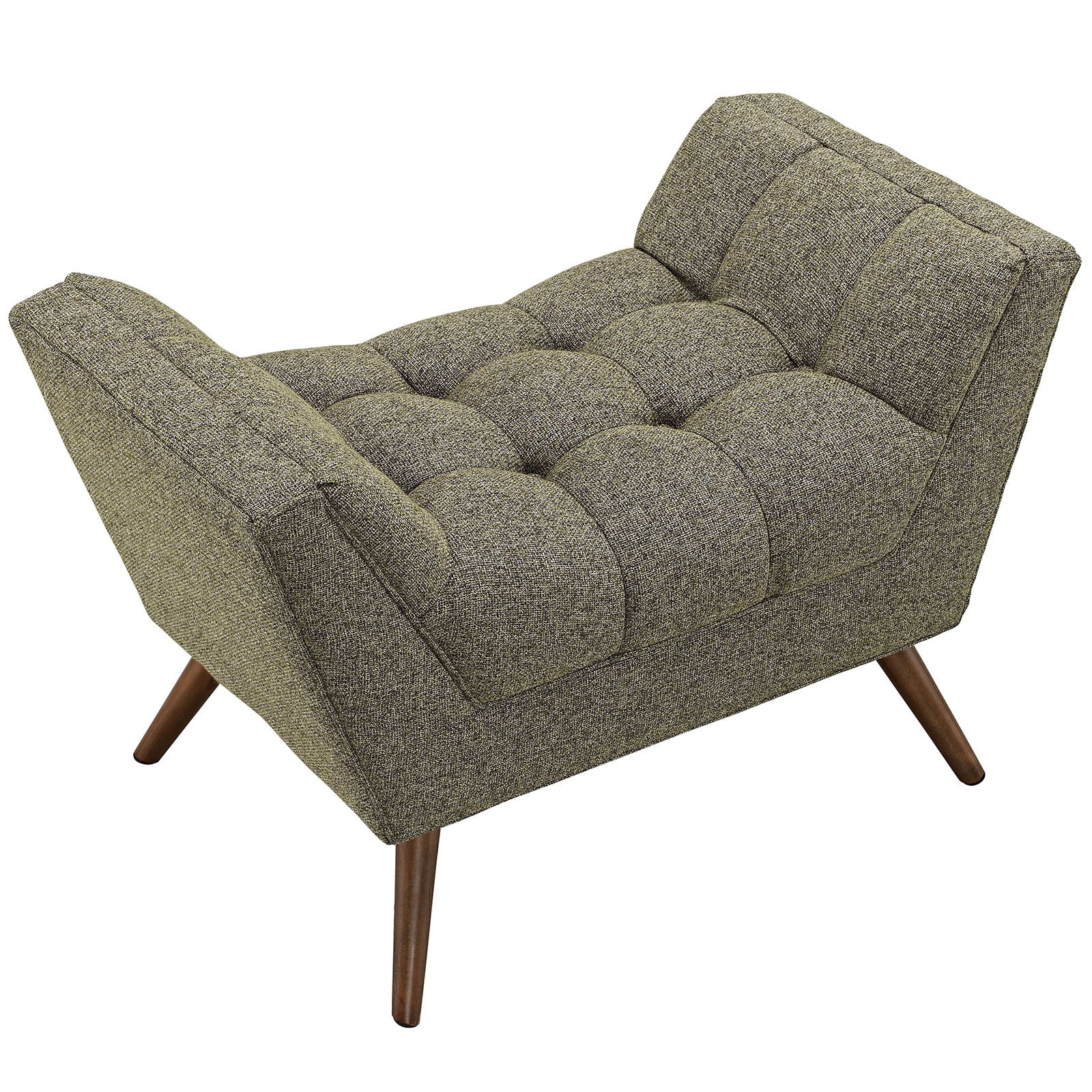 Reborn Fabric Short Ottoman Oatmeal - Image 4