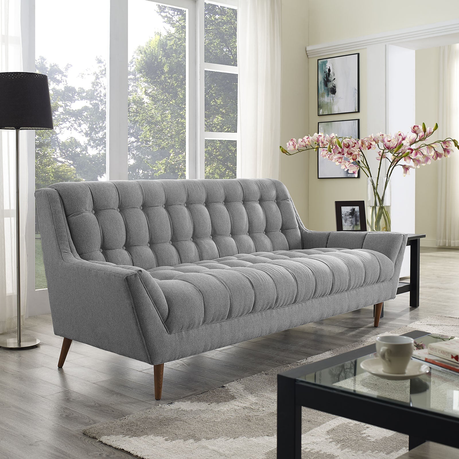 Reborn Fabric Sofa Expectation Gray - Image 5