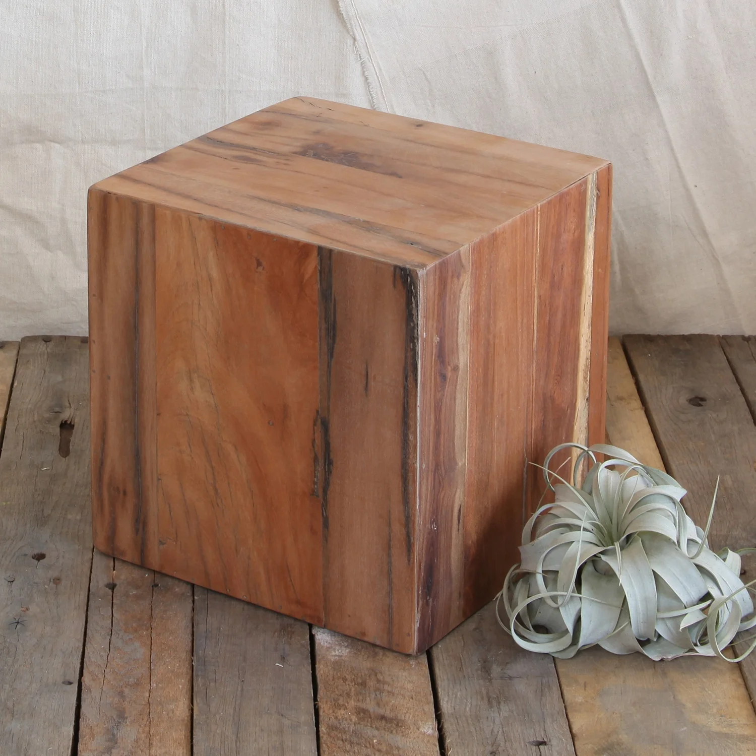 Reclaimed Wood Block Small - Image 2
