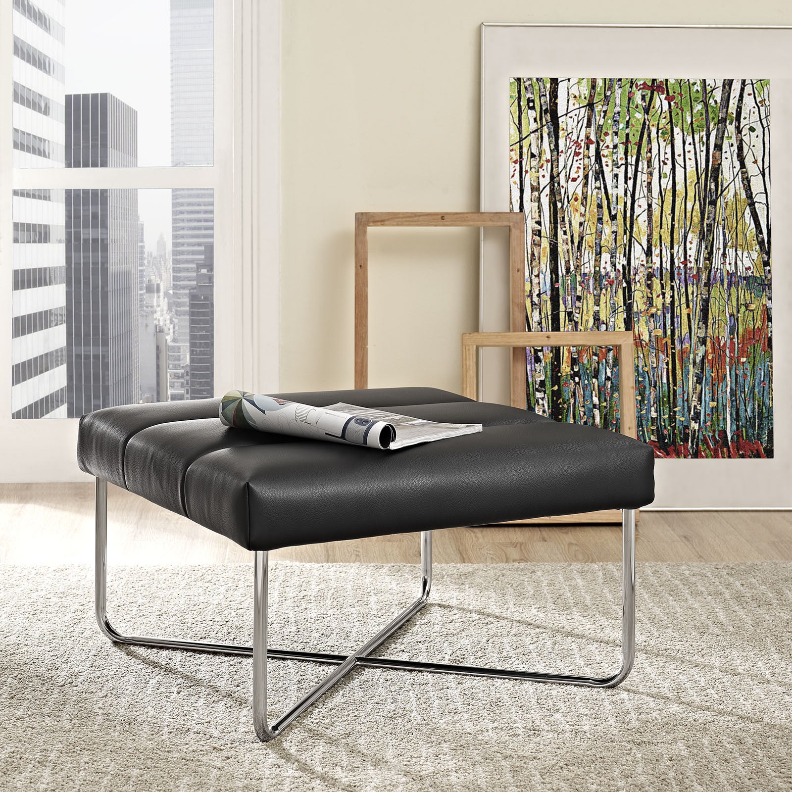 Rectify Ottoman Black - Image 4