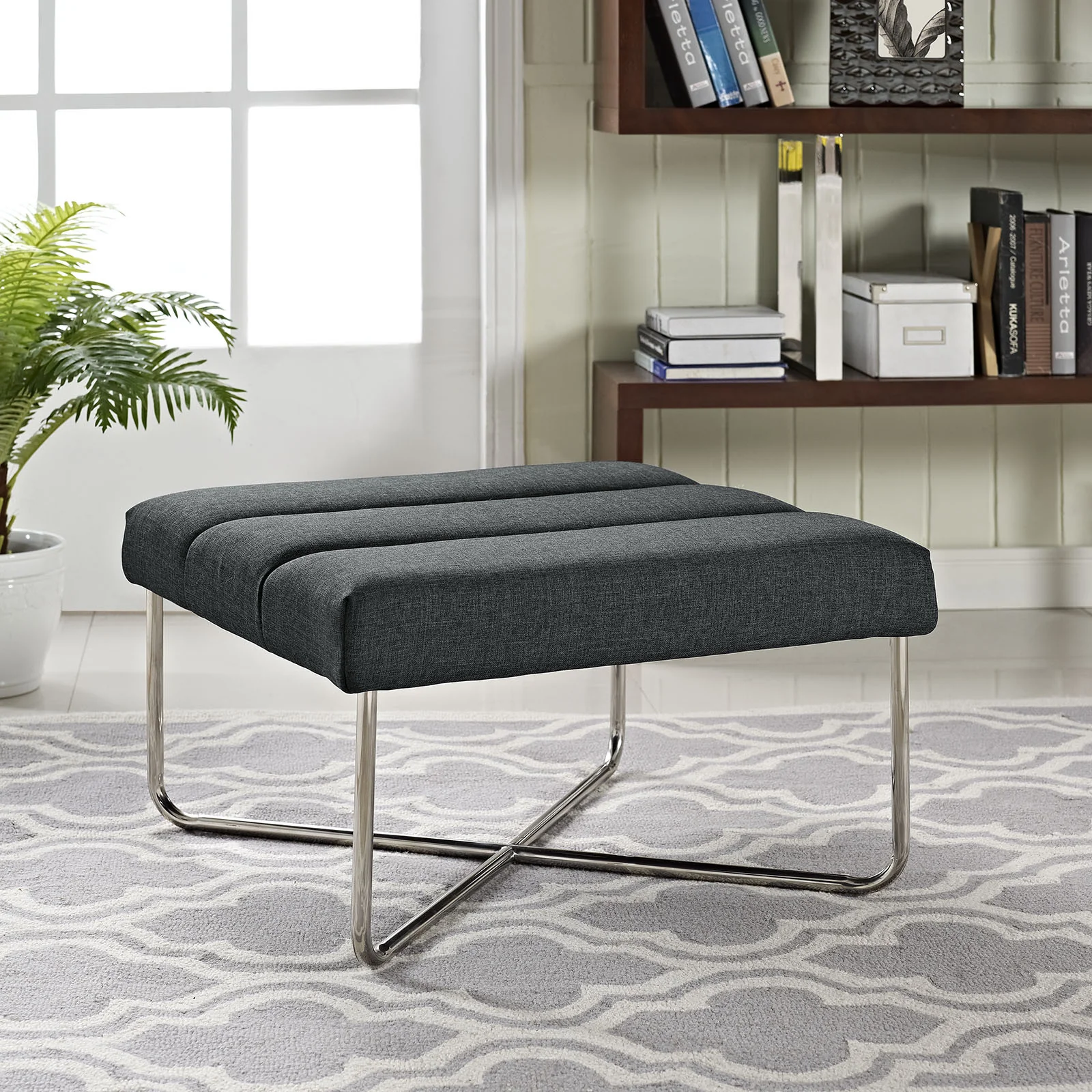 Rectify Ottoman Gray - Image 4