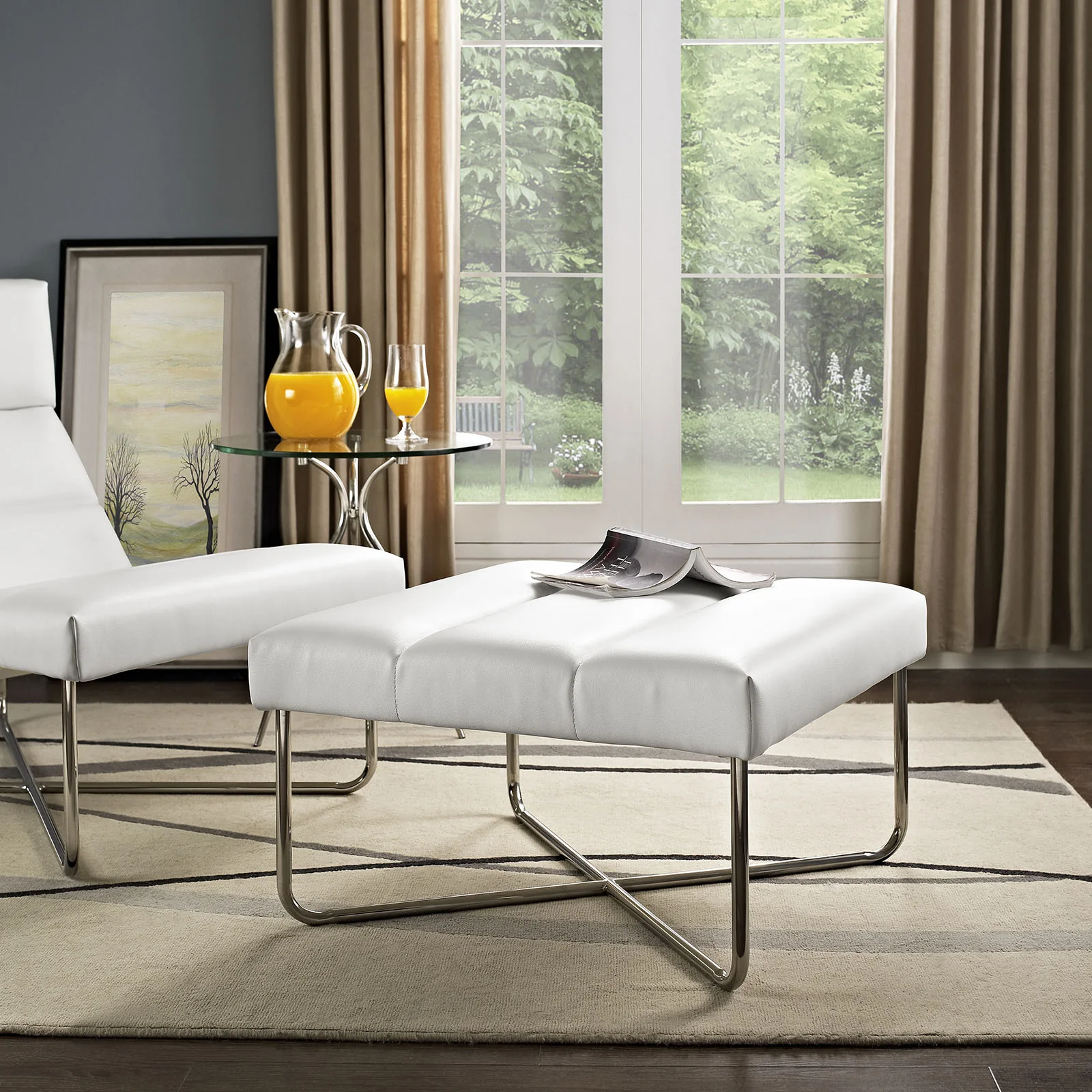 Rectify Ottoman White - Image 3