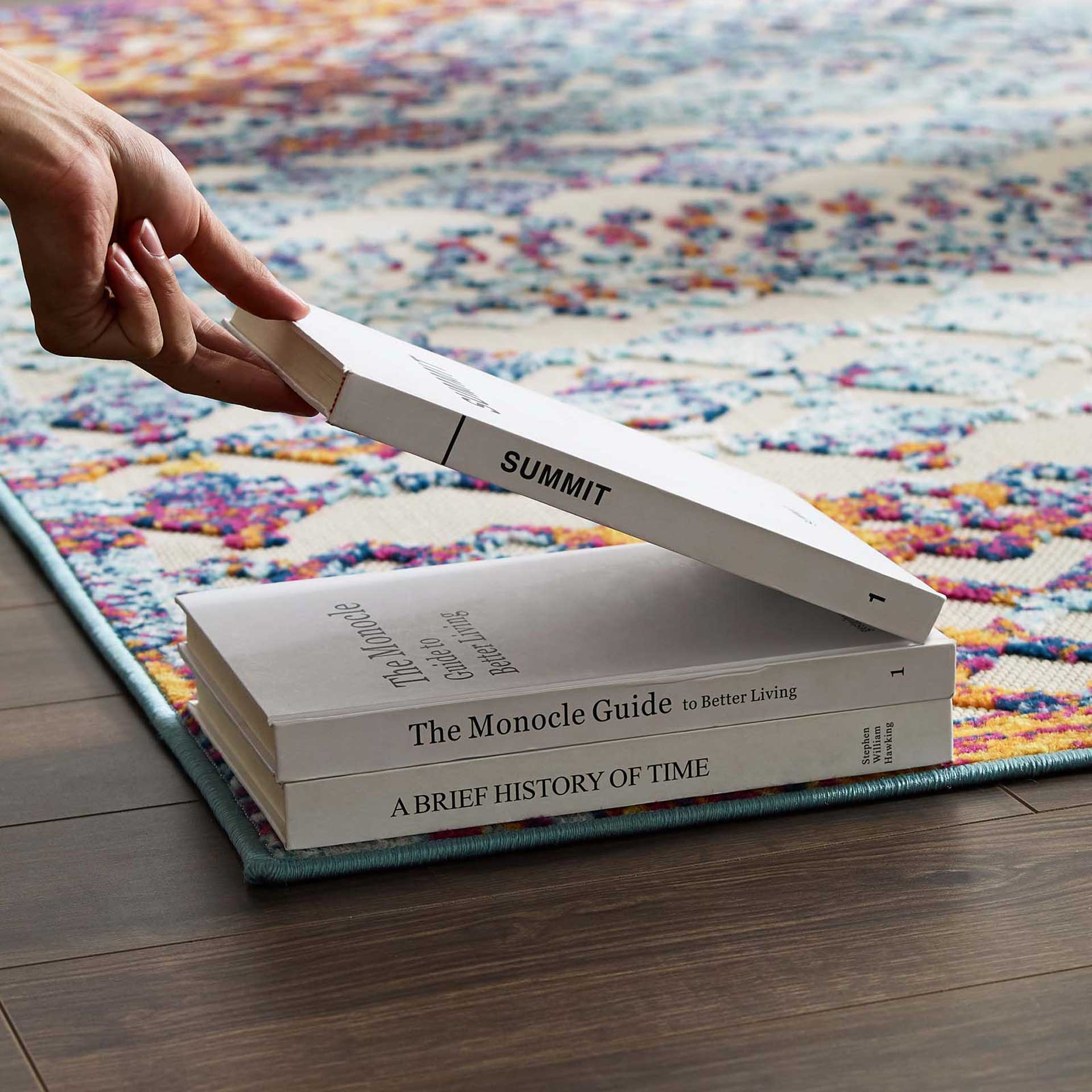 Redcliff Diamond Area Rug Multicolored - Image 6