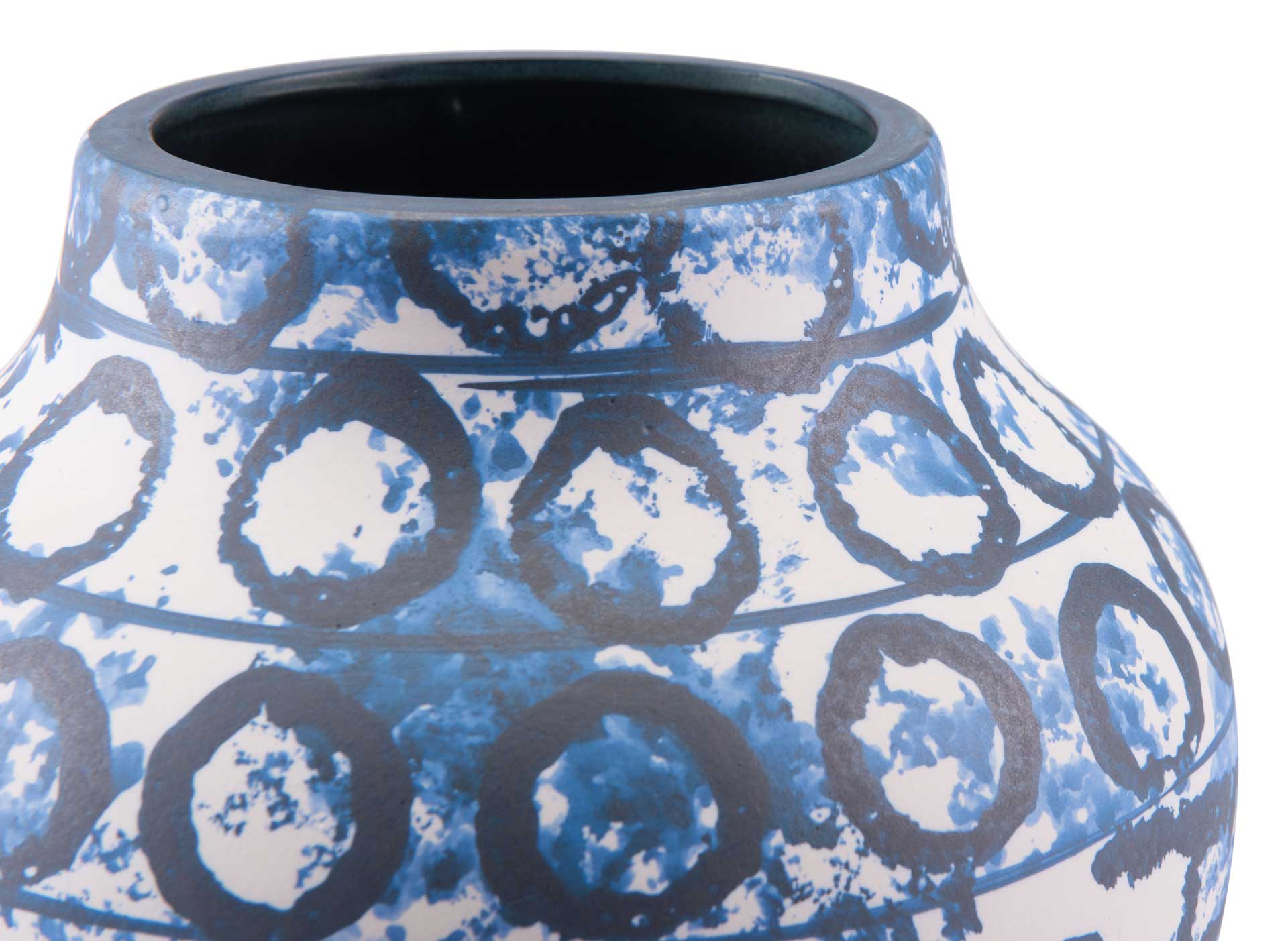 Ree Vase Blue/White - Image 4