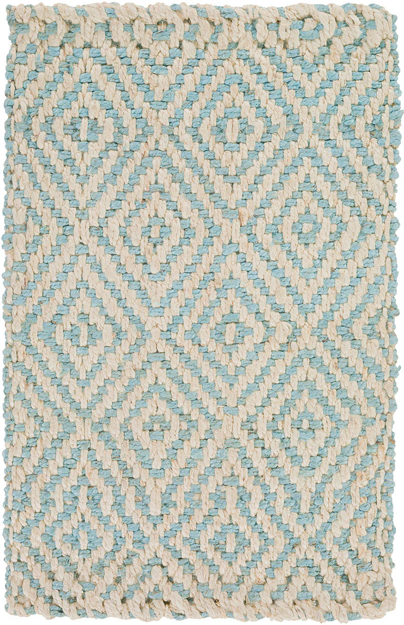 Reeds Diamond Ivory/Slate Area Rug - Image 2