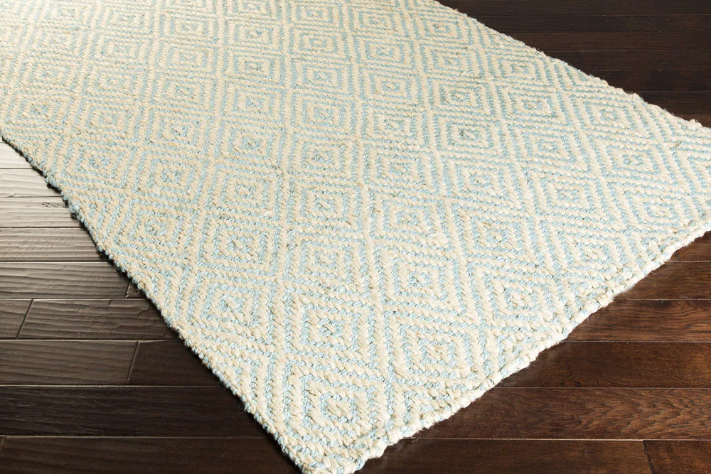 Reeds Diamond Ivory/Slate Area Rug - Image 3
