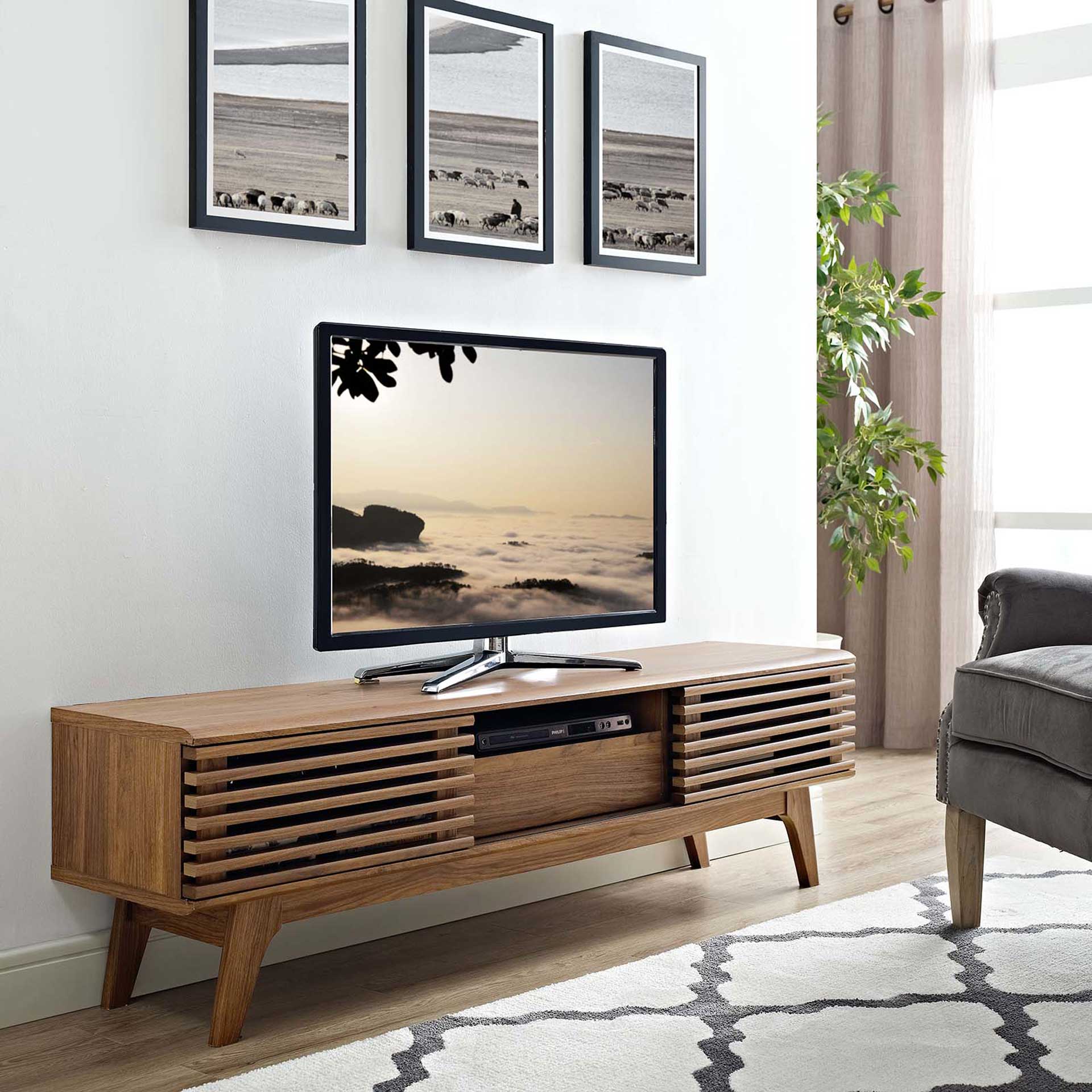 Reese TV Stand Walnut - Image 11