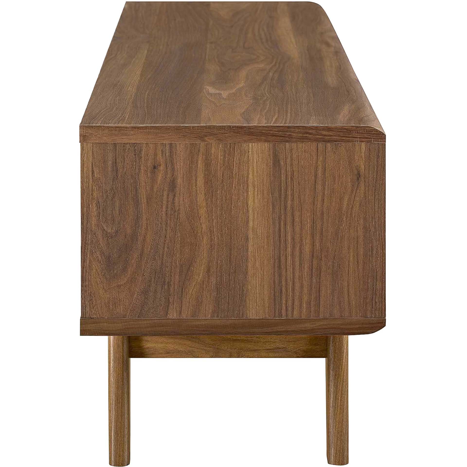 Reese Wood TV Stand Walnut - Image 3