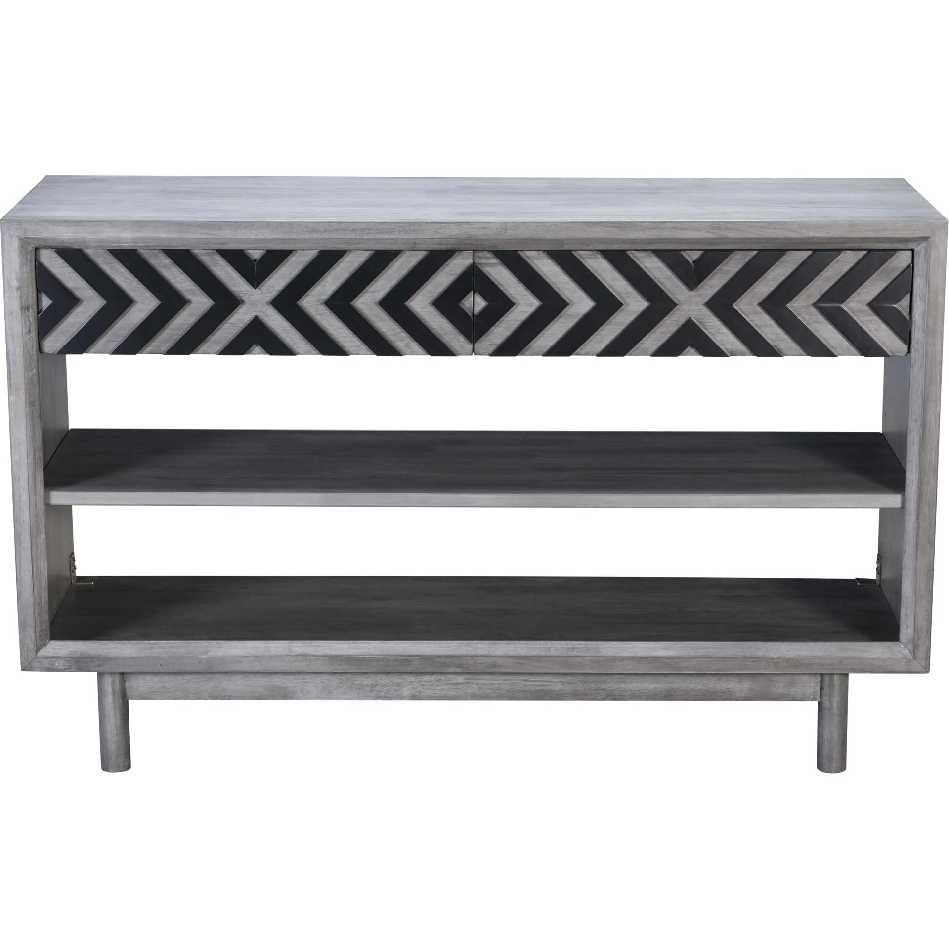 Regents Console Table Old Gray - Image 3