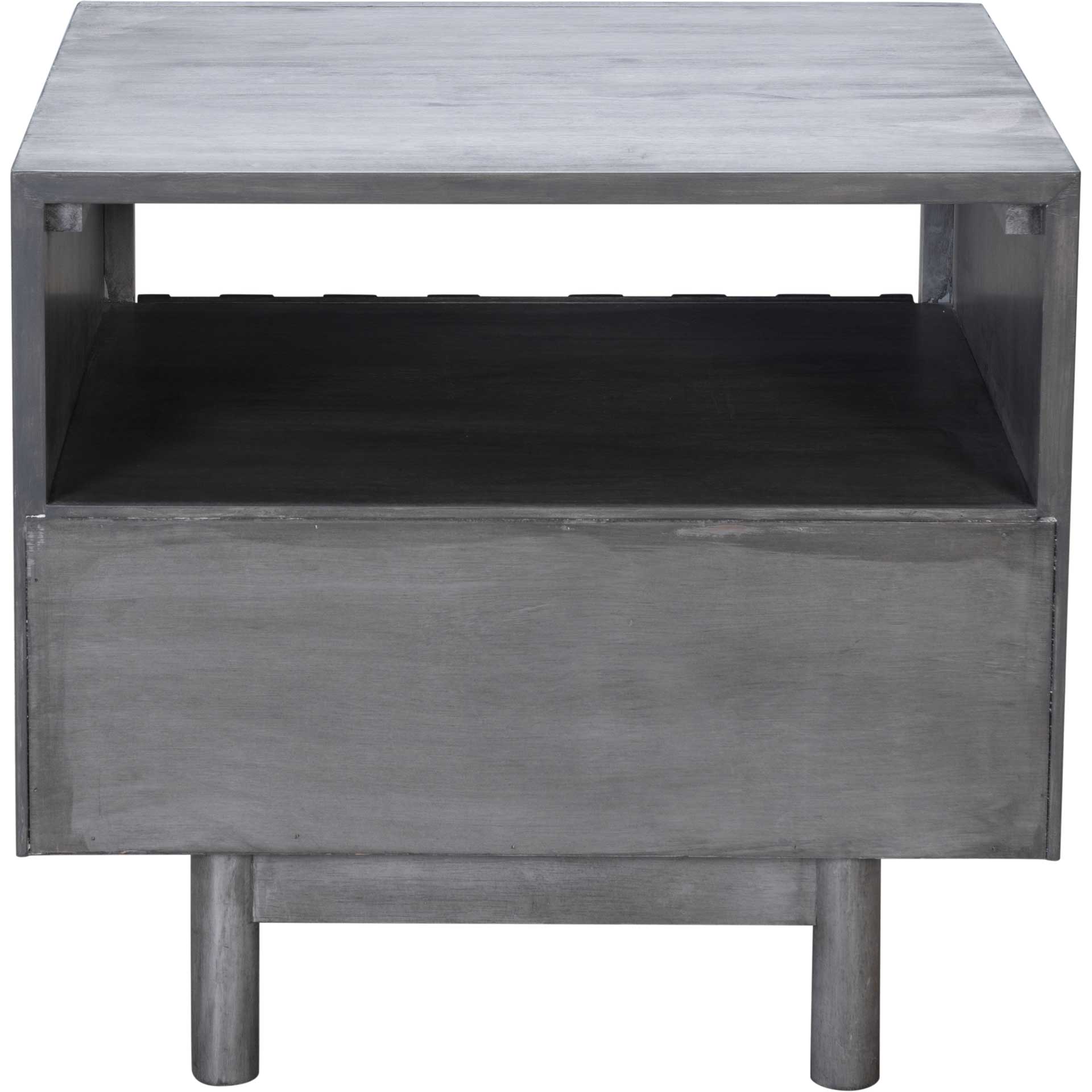 Regents End Table Old Gray - Image 4