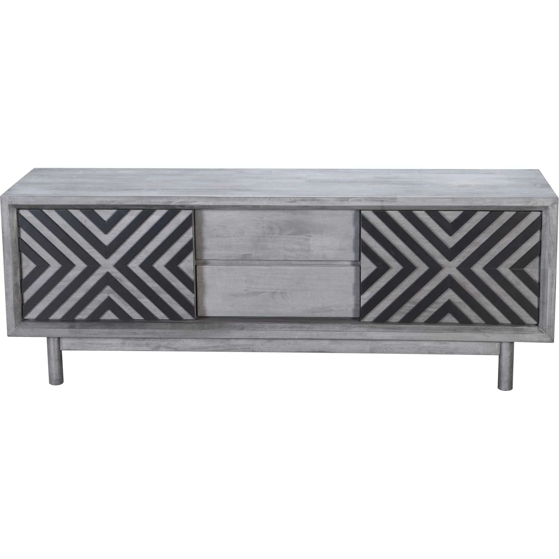 Regents TV Stand Old Gray - Image 3