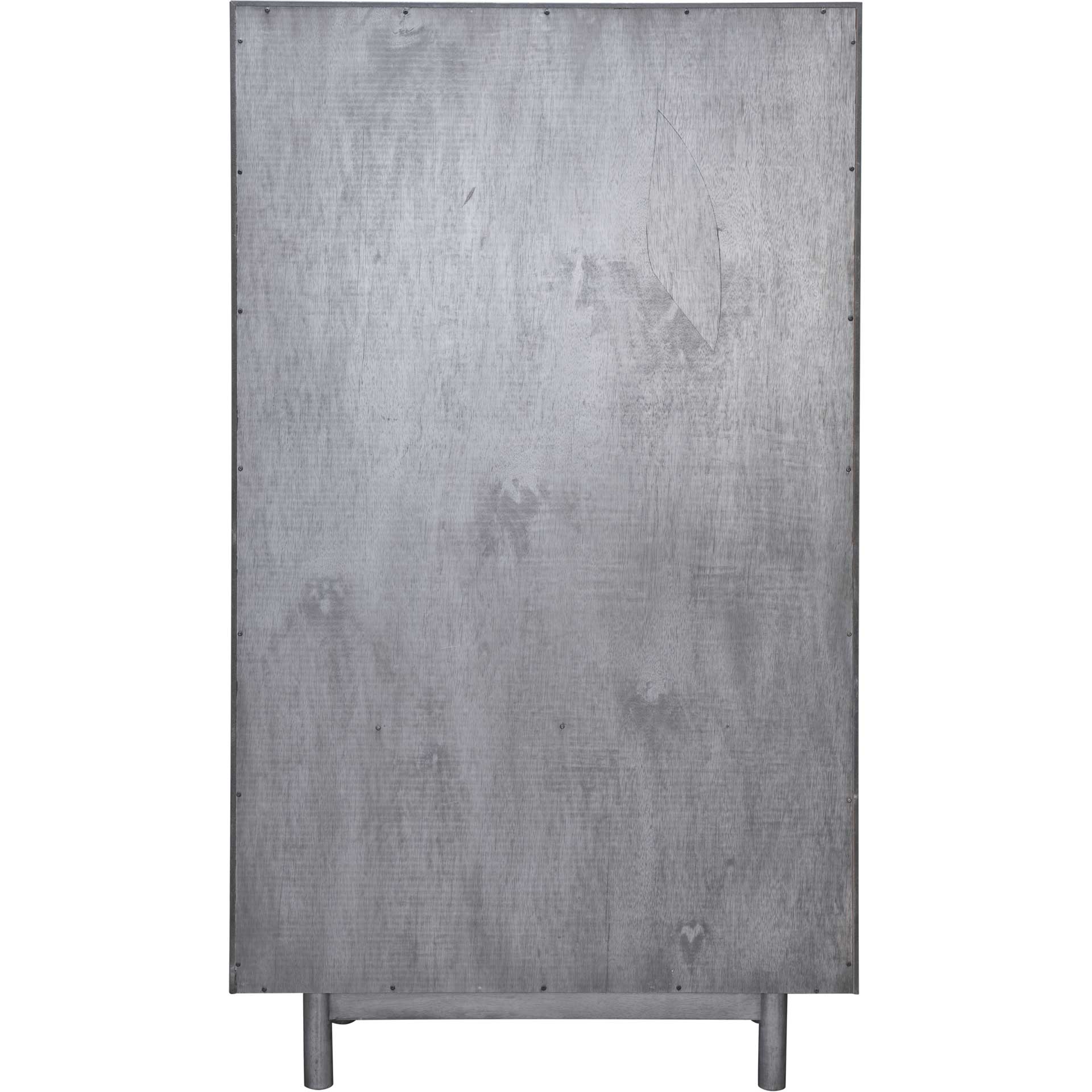 Regents Wide Tall Shelf Old Gray - Image 4