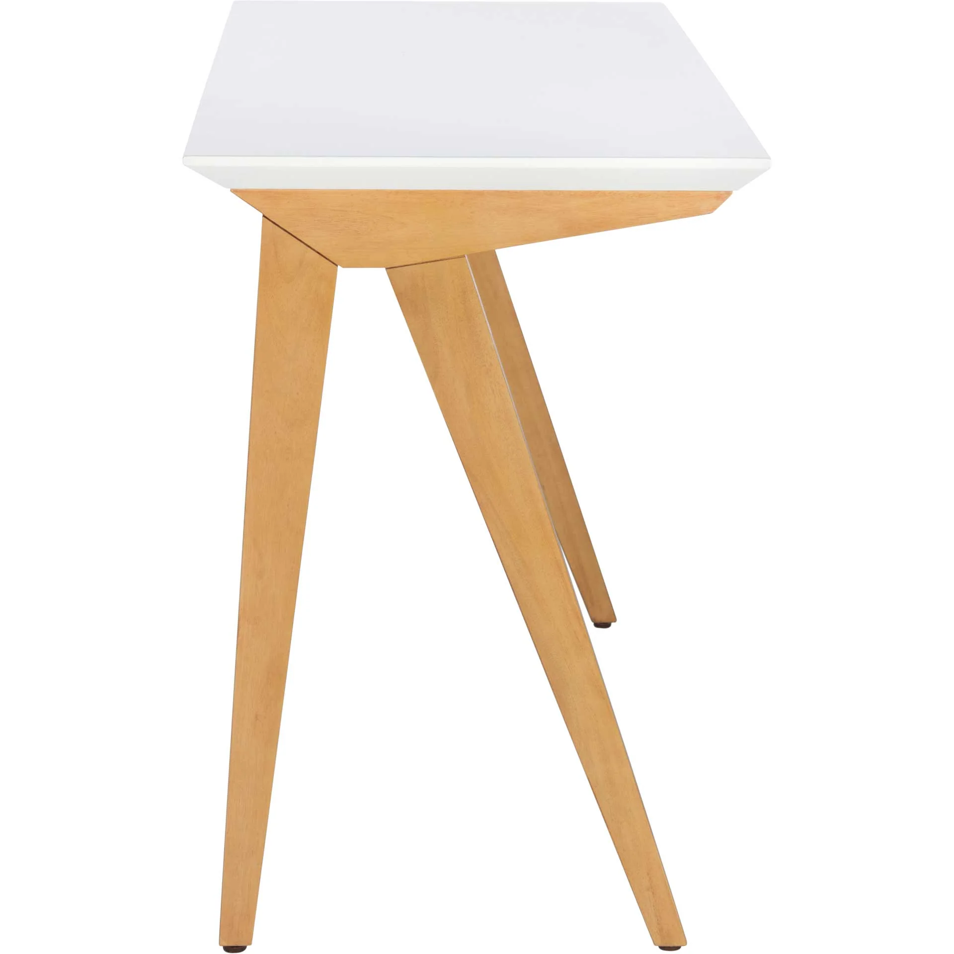 Rehnuma Desk Oak/White - Image 3