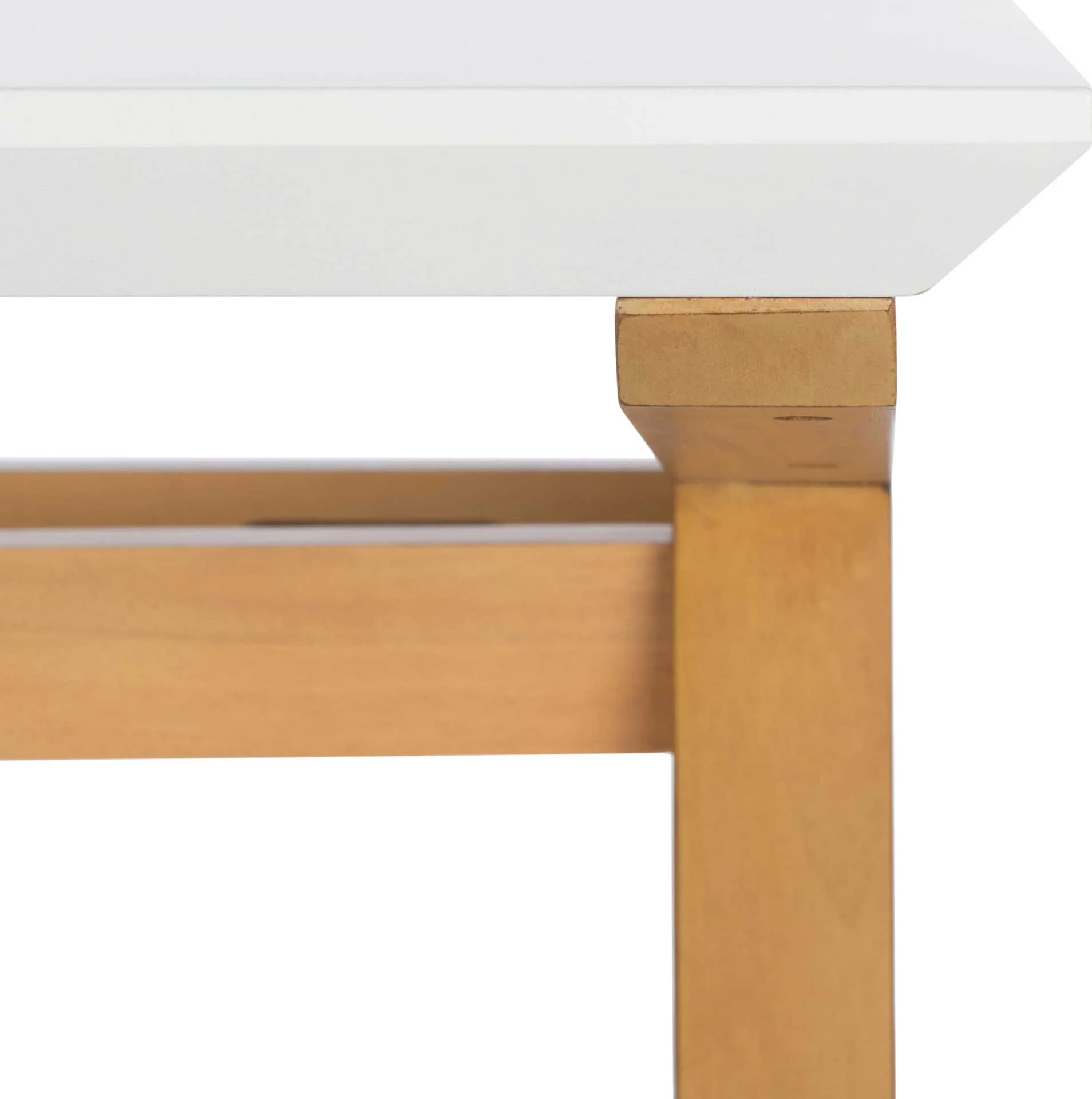 Rehnuma Desk Oak/White - Image 5