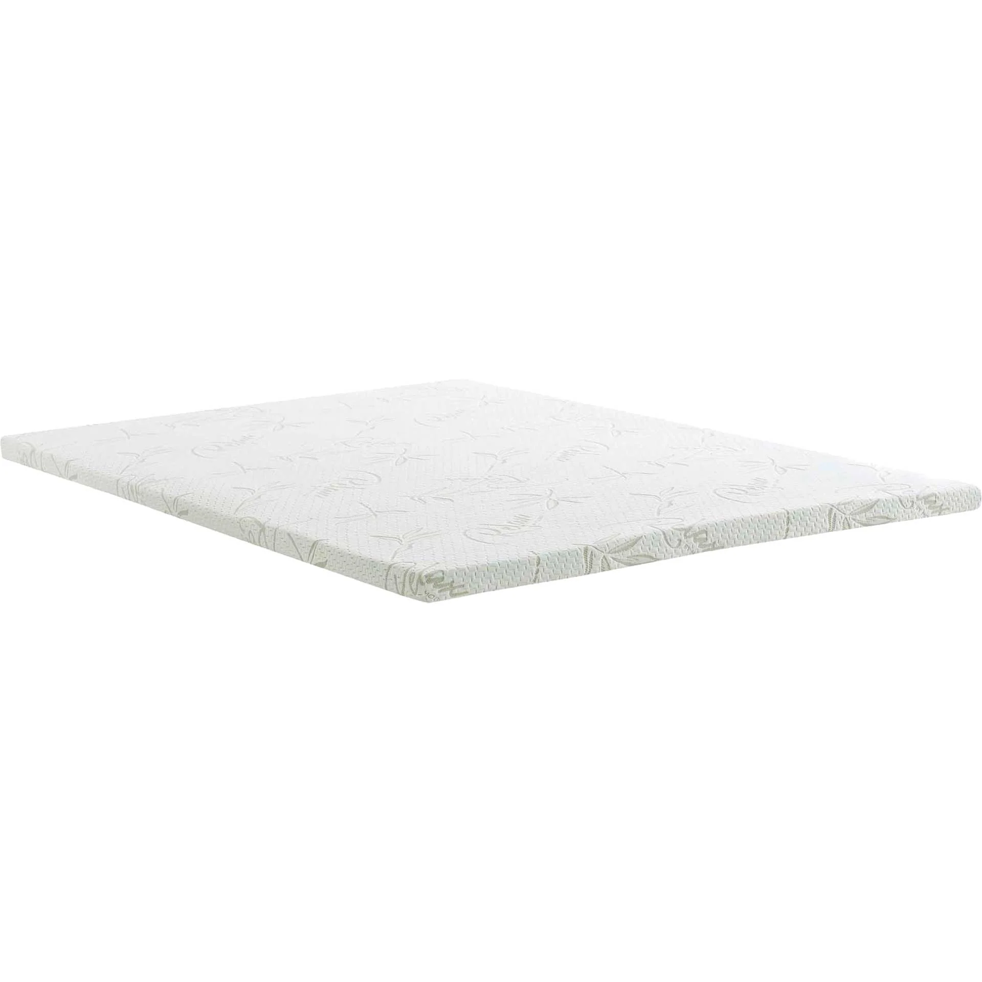 Relax 2" Gel Memory Foam Mattress Topper White - Image 4