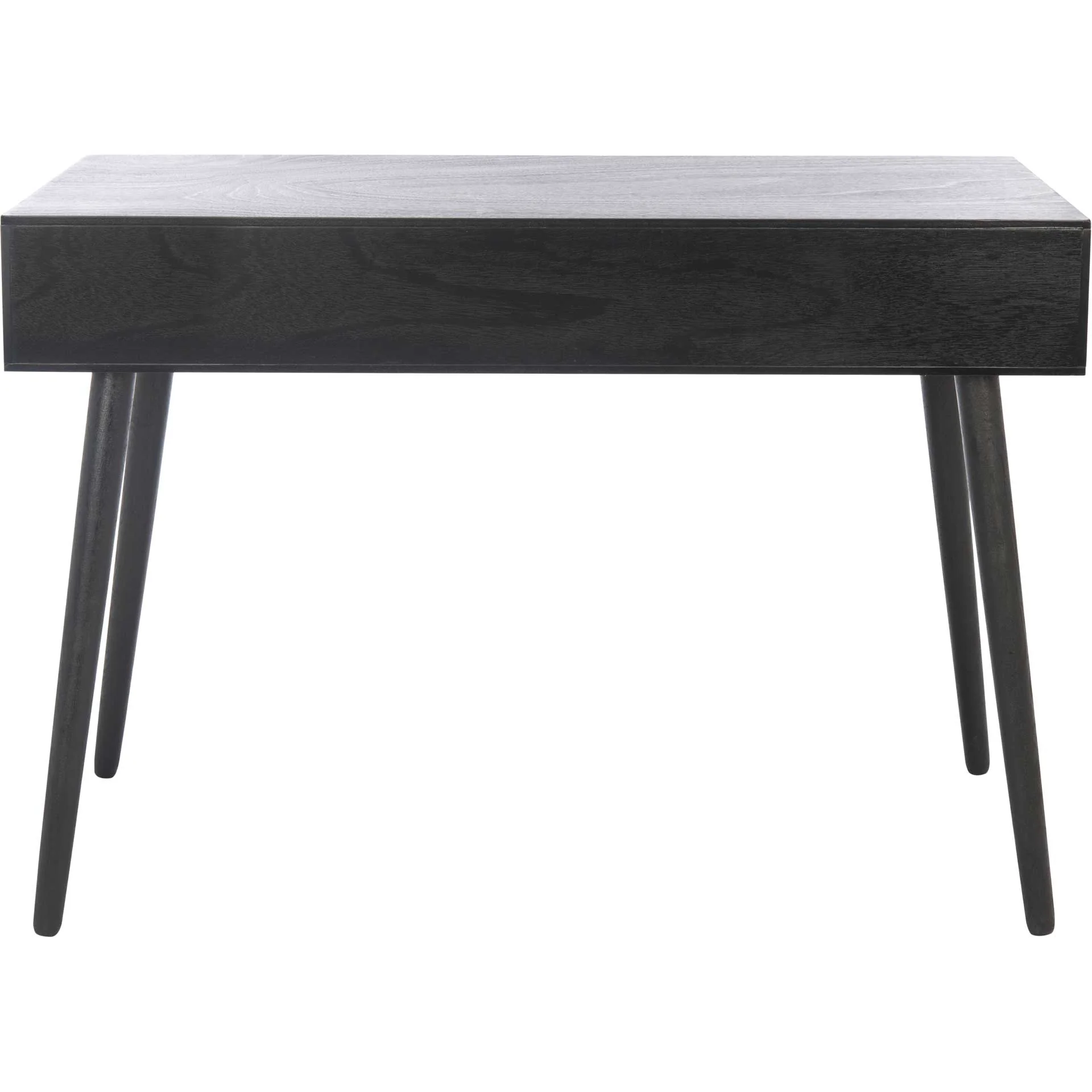 Remma 1 Drawer Writing Desk Black - Image 4