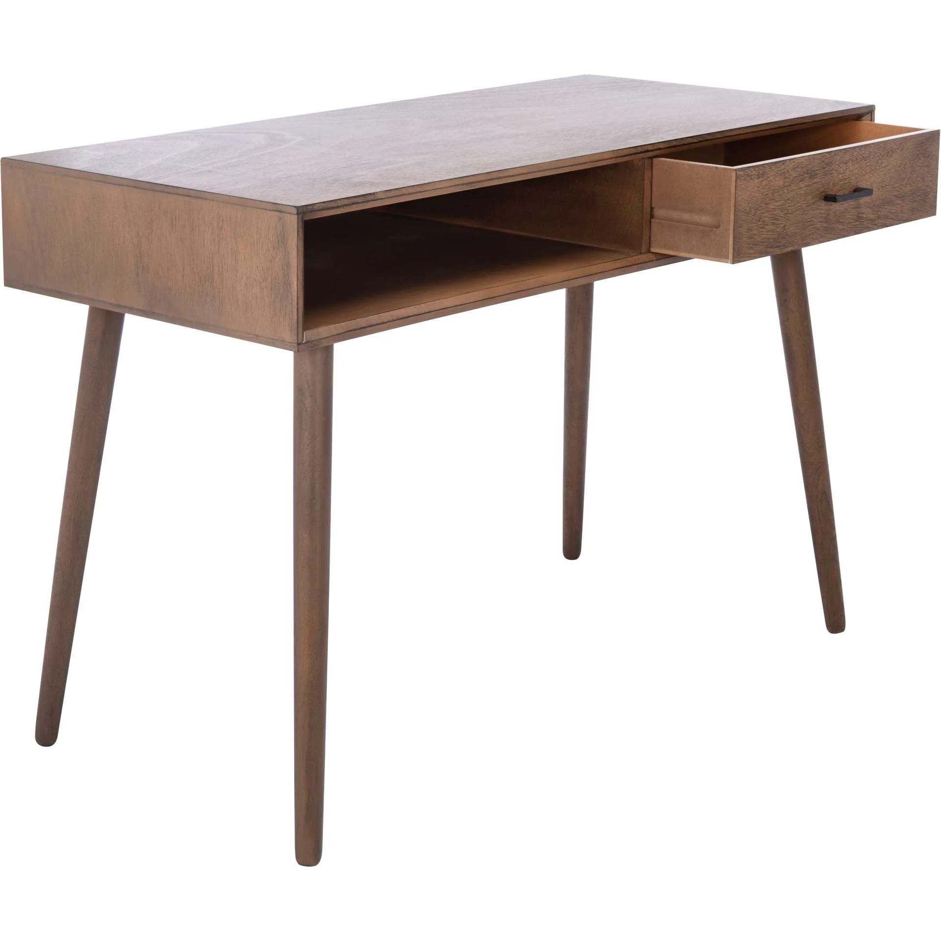 Remma 1 Drawer Writing Desk Brown - Image 2
