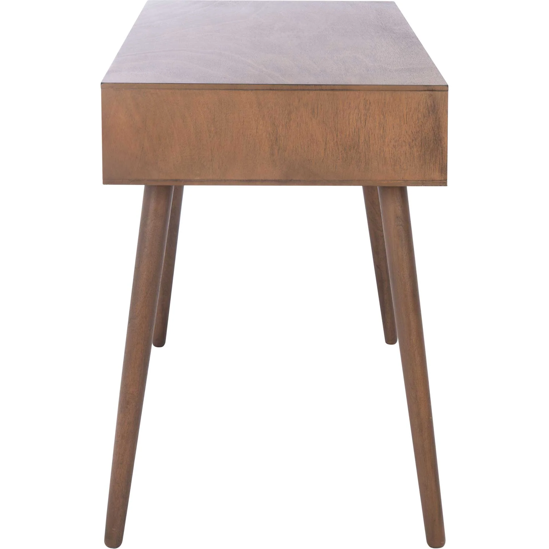 Remma 1 Drawer Writing Desk Brown - Image 3