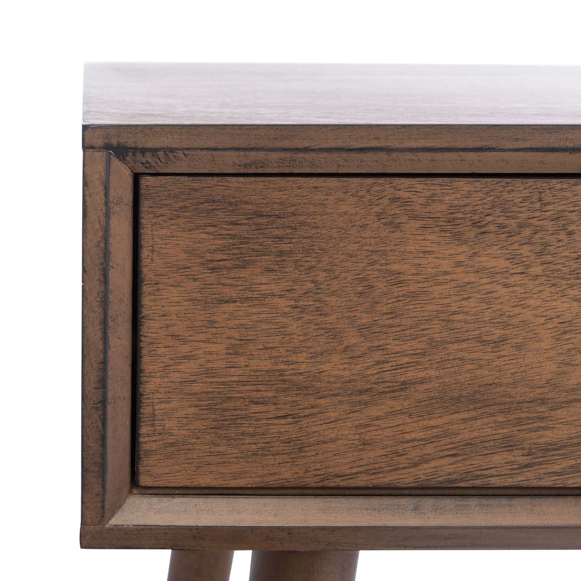 Remma 1 Drawer Writing Desk Brown - Image 5