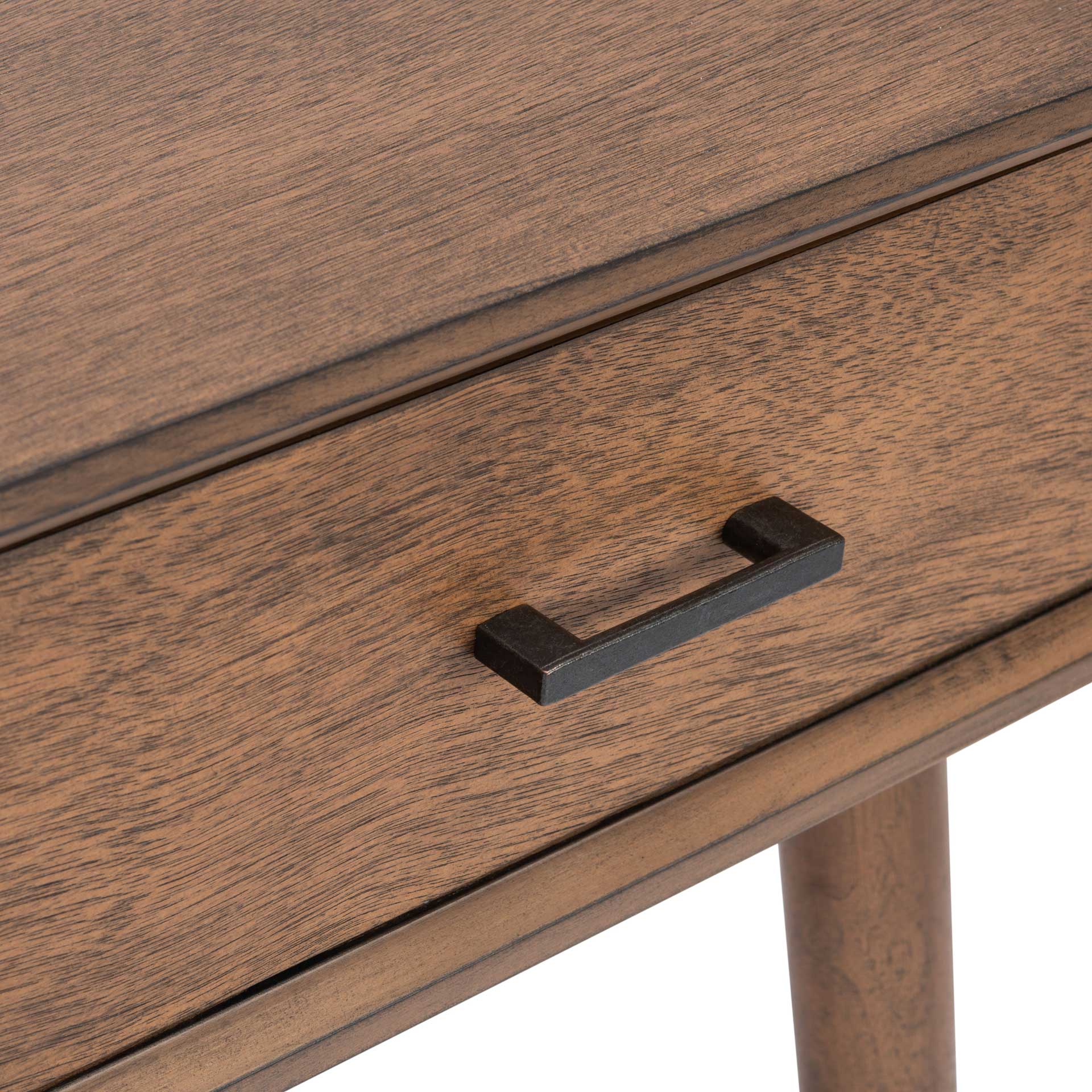 Remma 1 Drawer Writing Desk Brown - Image 6