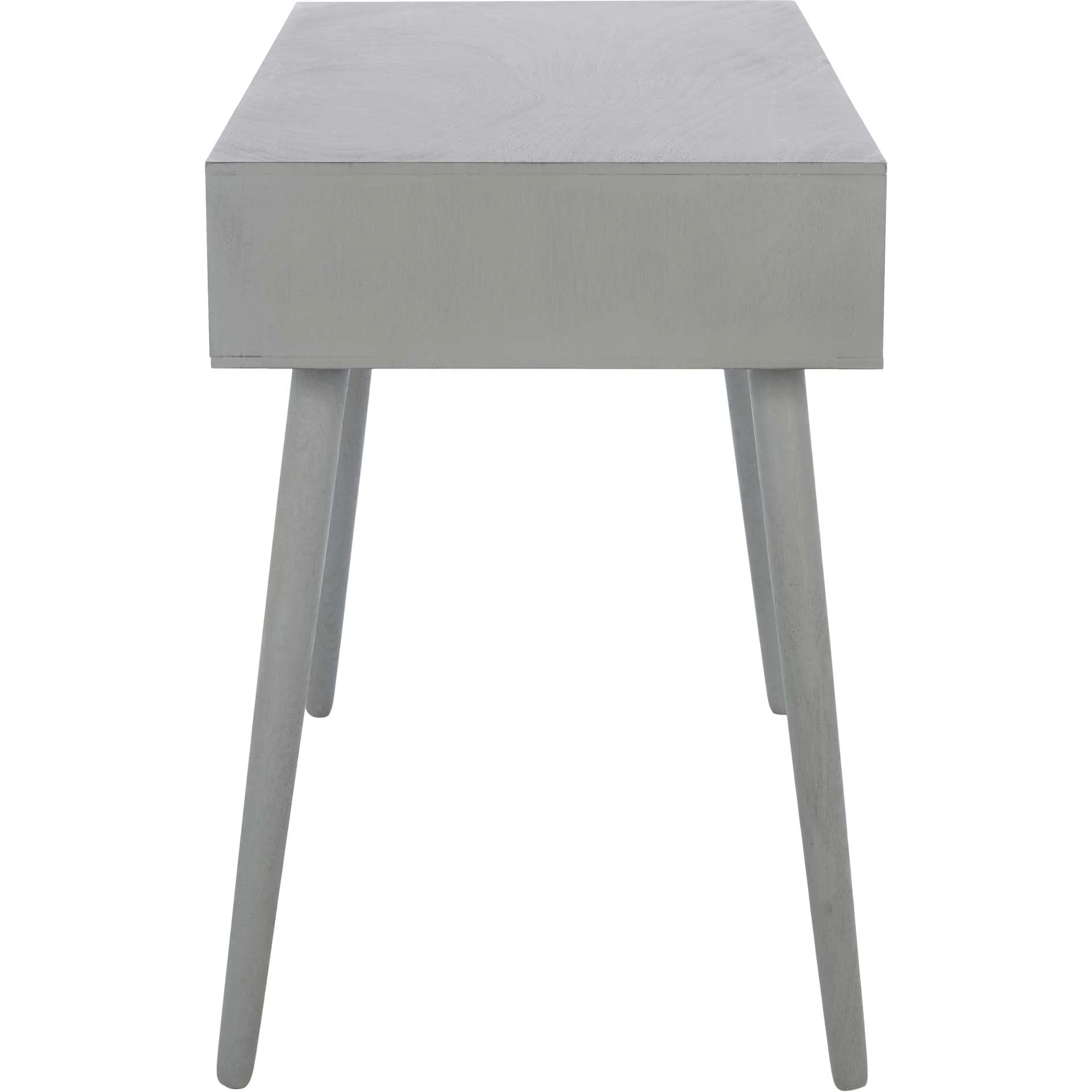 Remma 1 Drawer Writing Desk Distressed Gray - Image 3