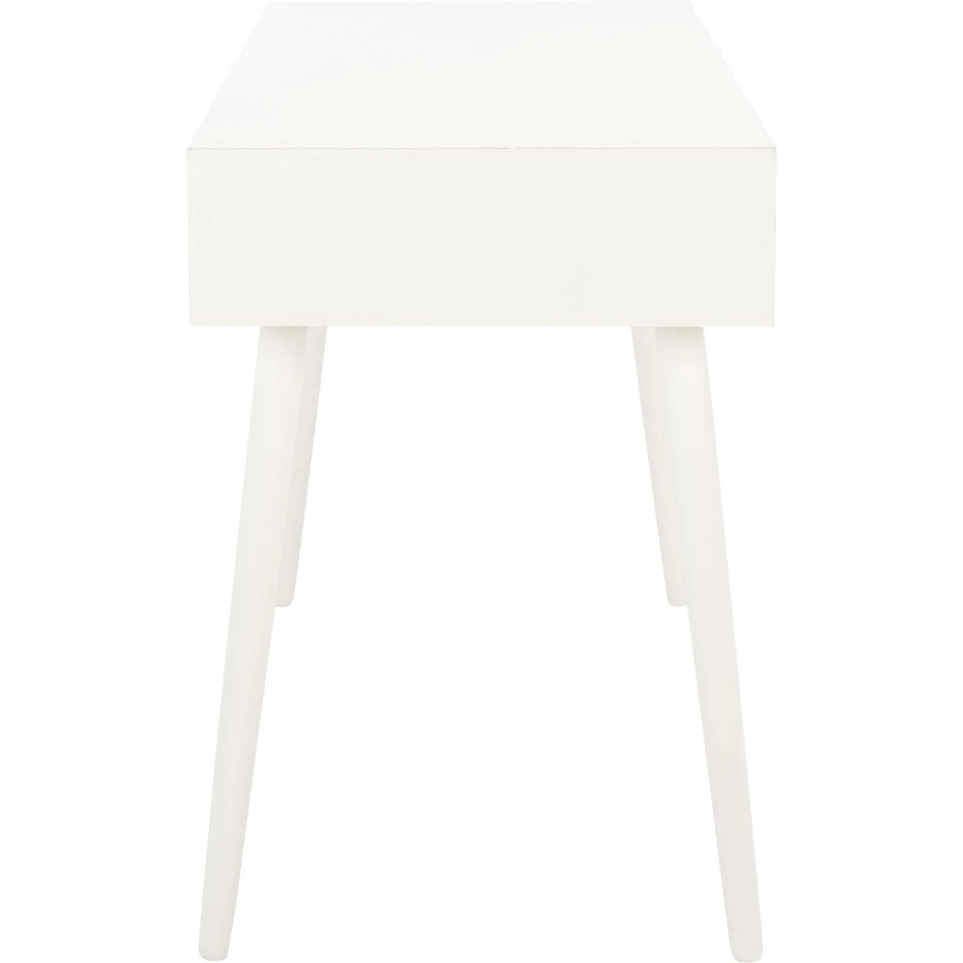 Remma 1 Drawer Writing Desk Distressed White - Image 3