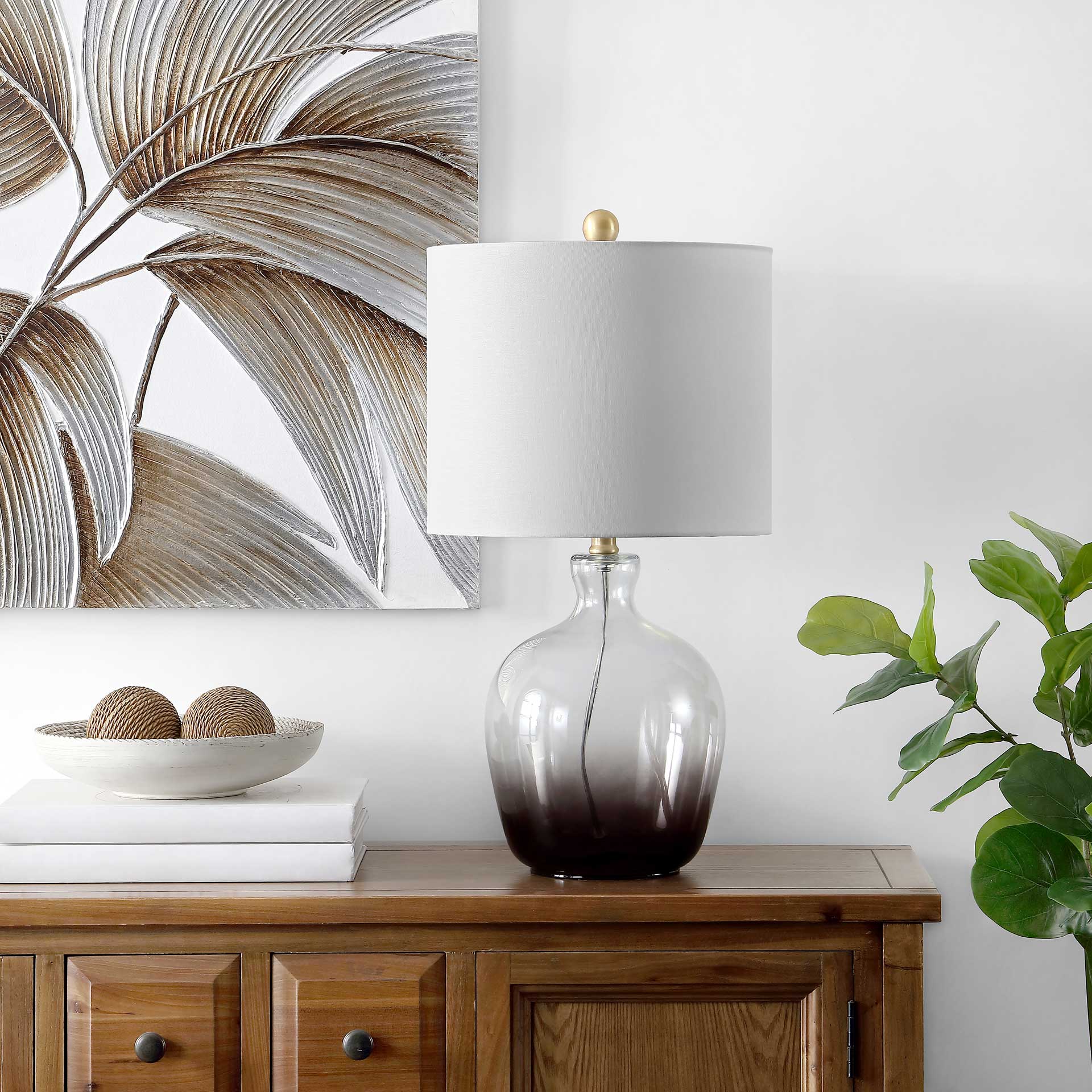 Remmi Table Lamp Ombre Gray - Image 3