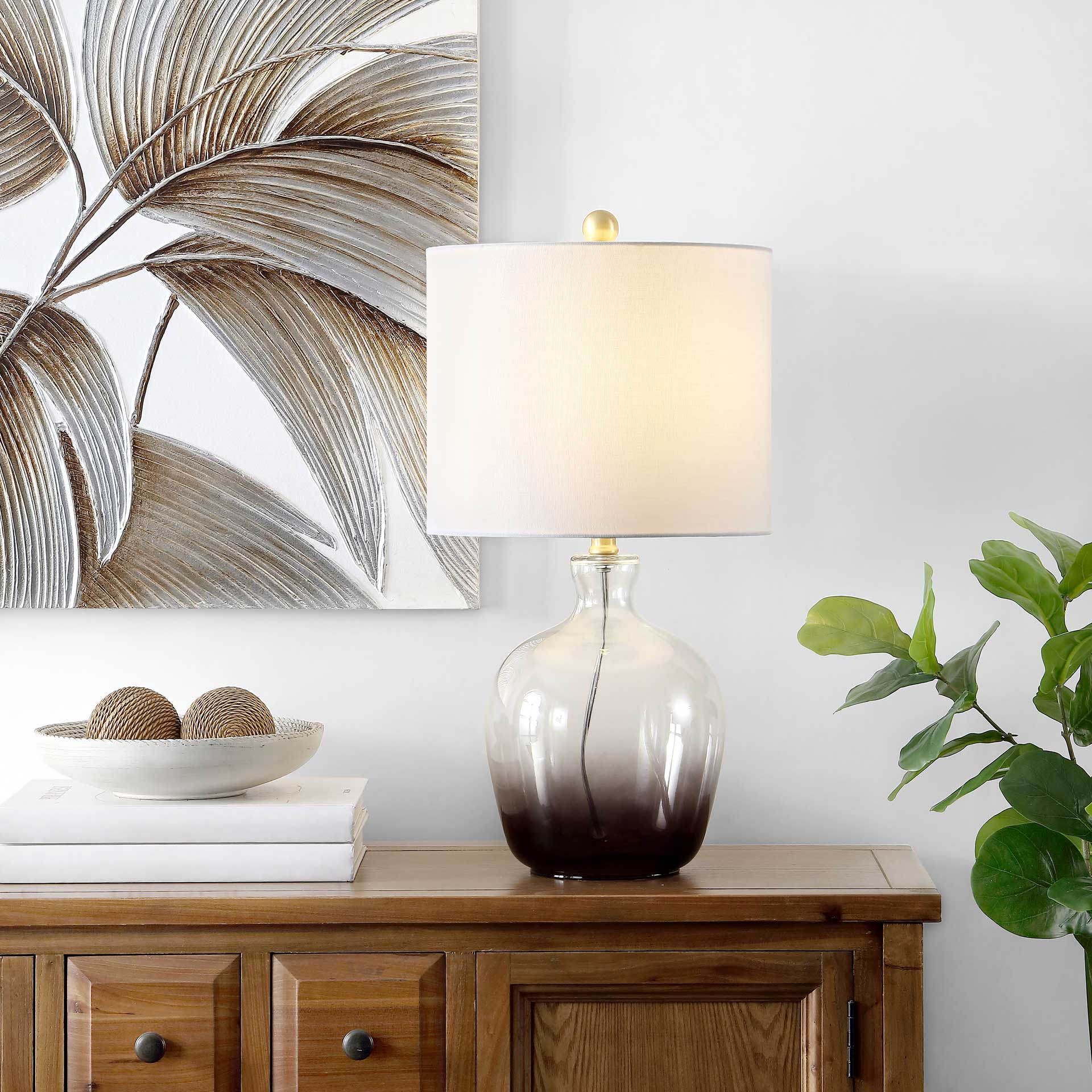 Remmi Table Lamp Ombre Gray - Image 4