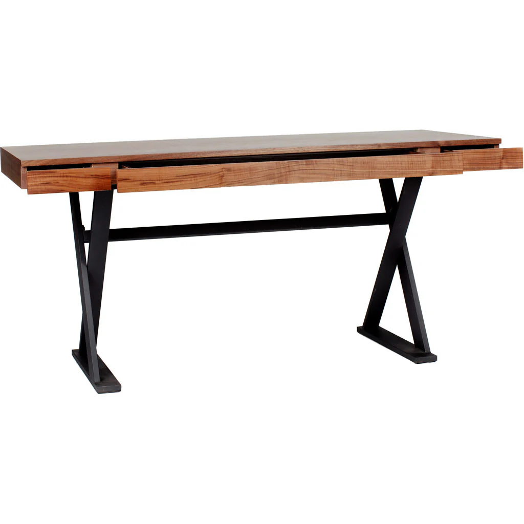 Remus Desk Walnut - Image 2