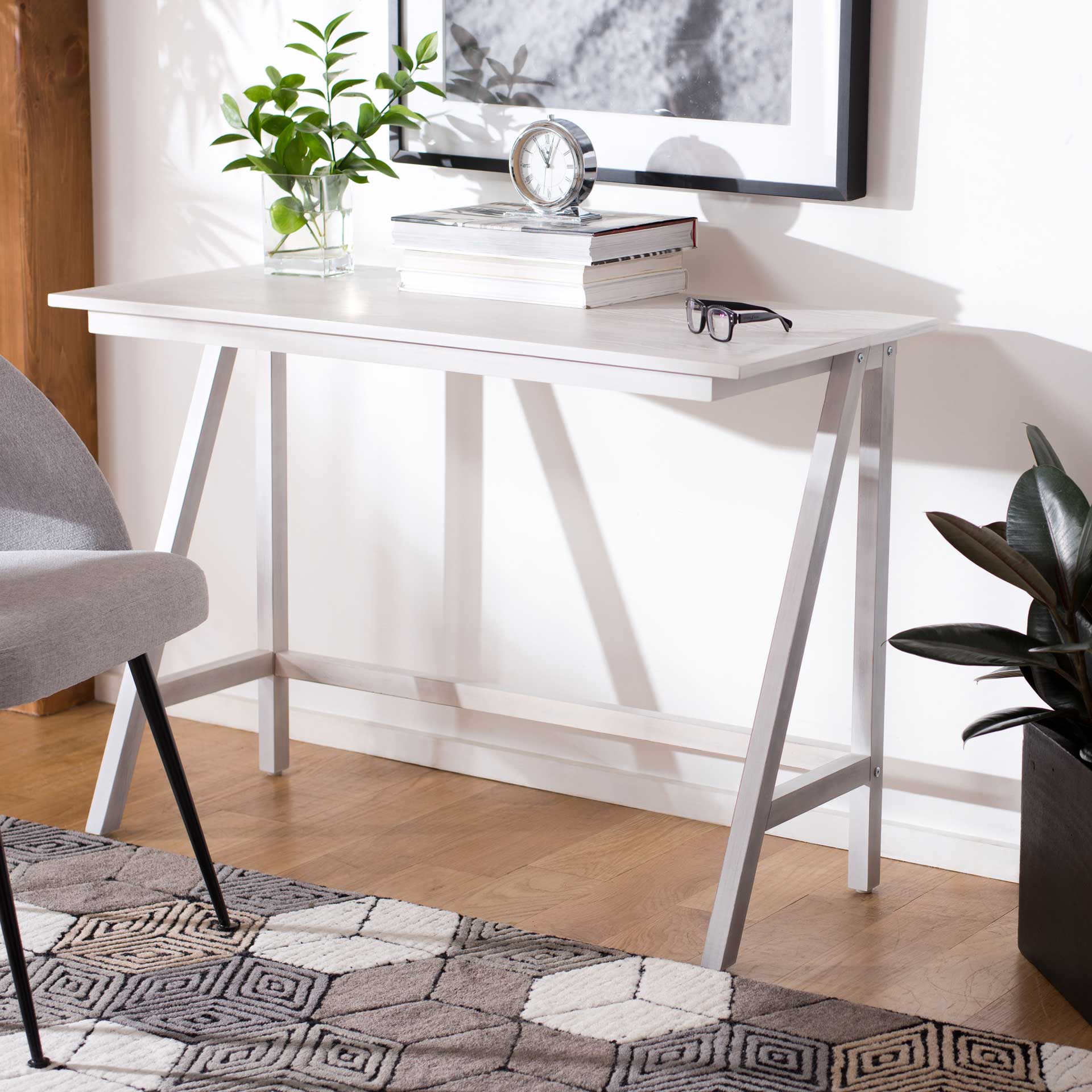 Remy Desk White Wash - Image 6