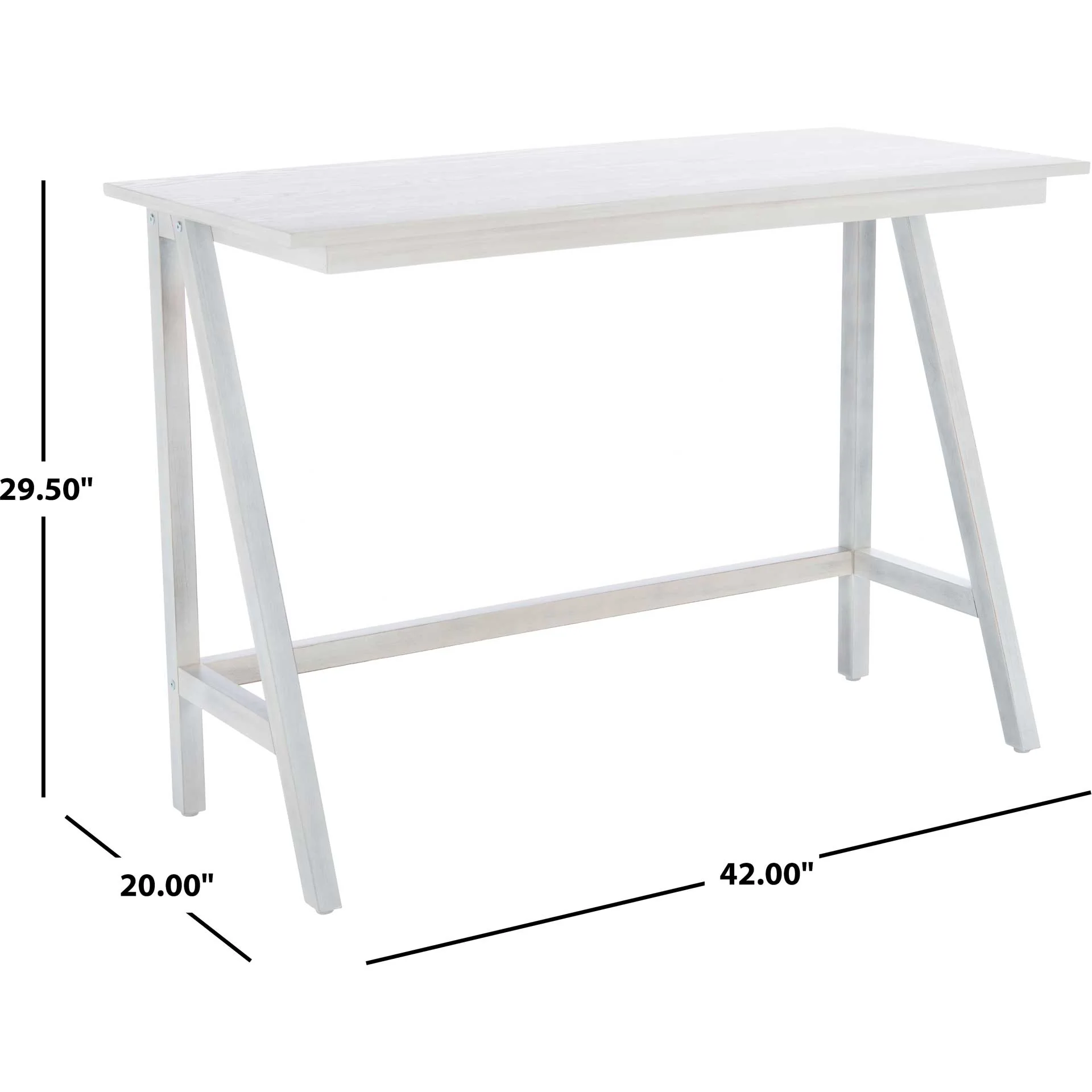 Remy Desk White Wash - Image 7