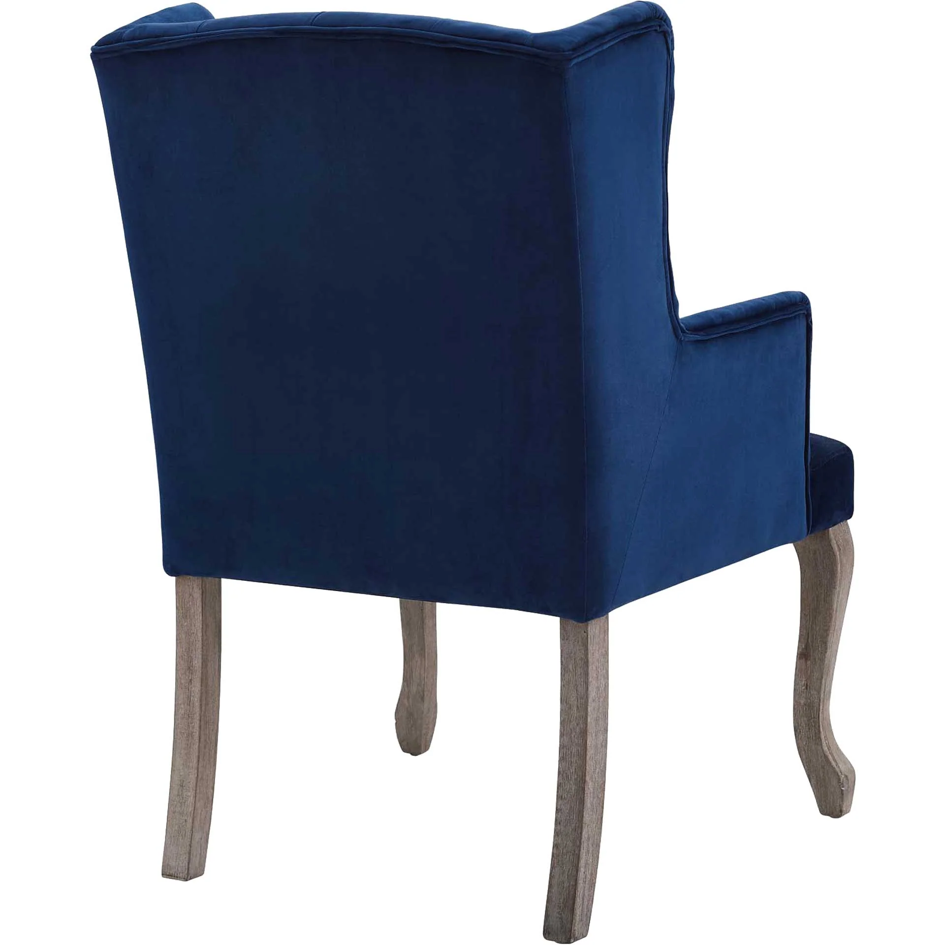 Remy Velvet Armchair Navy - Image 4