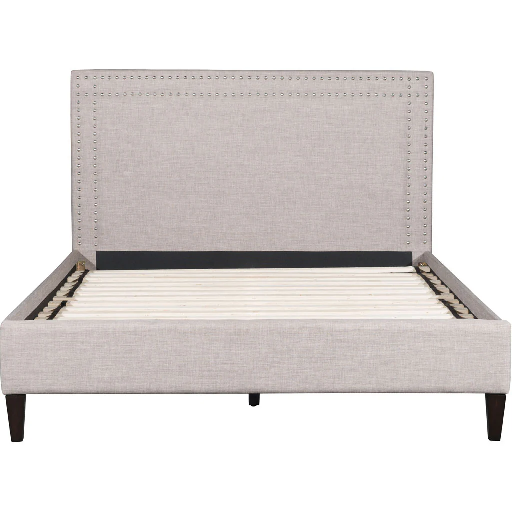Renee Bed Dove Gray - Image 4