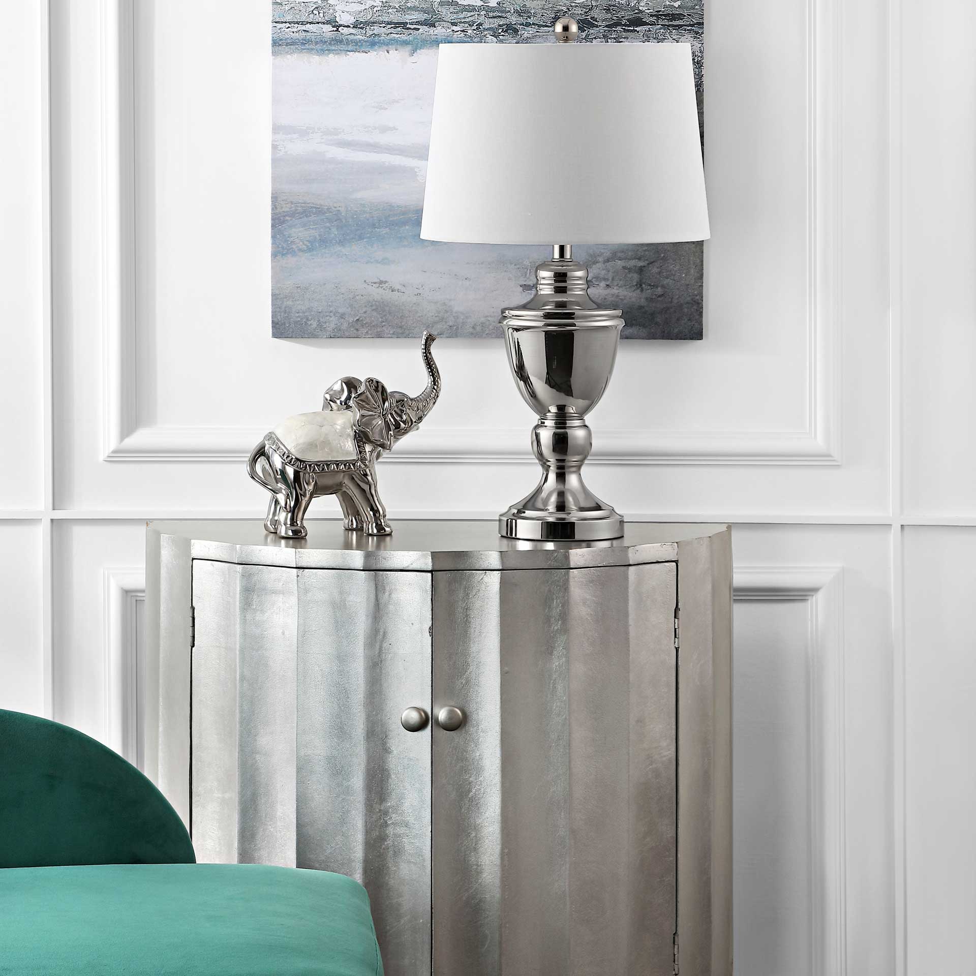 Renga Table Lamp Polished Nickel - Image 3