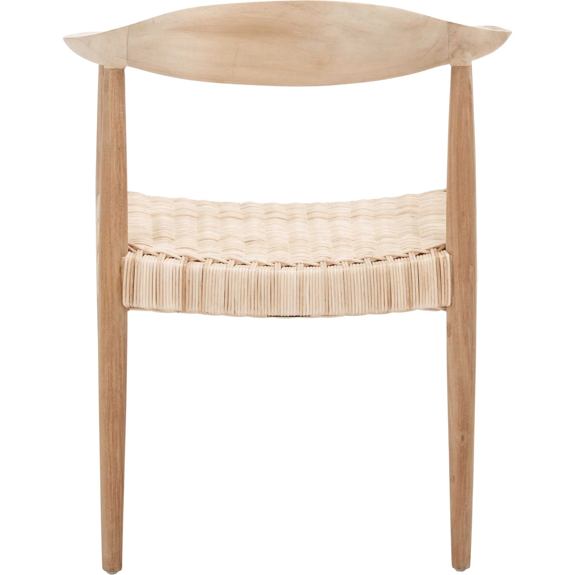 Resa Rope Rattan Accent Chair Natural - Image 3