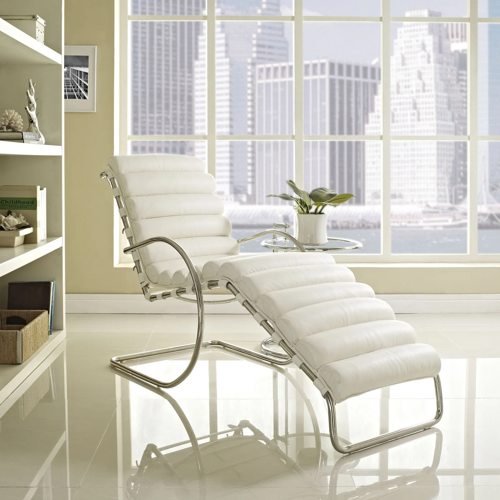 Rest Chaise White - Image 4