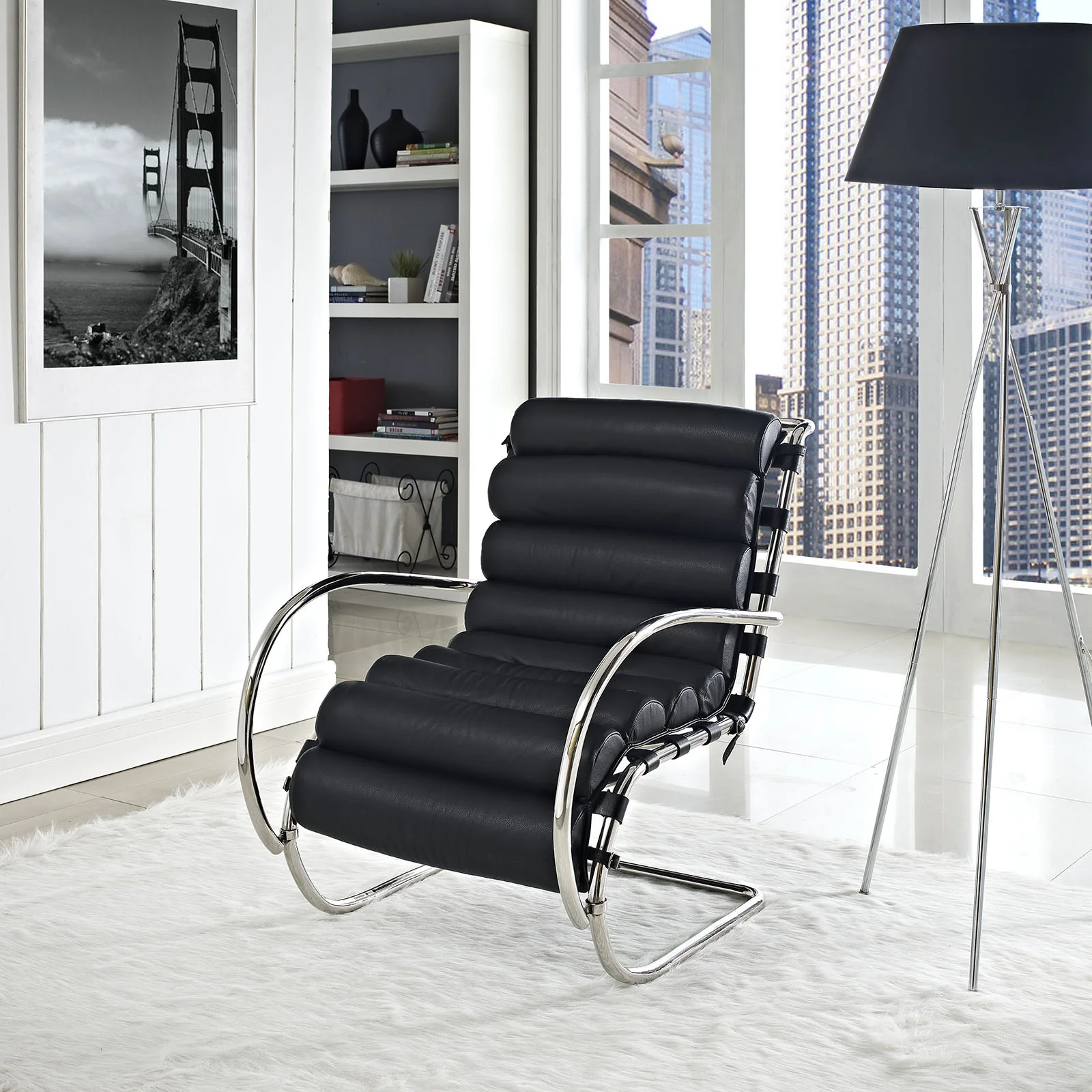 Rest Lounge Chair Black - Image 4