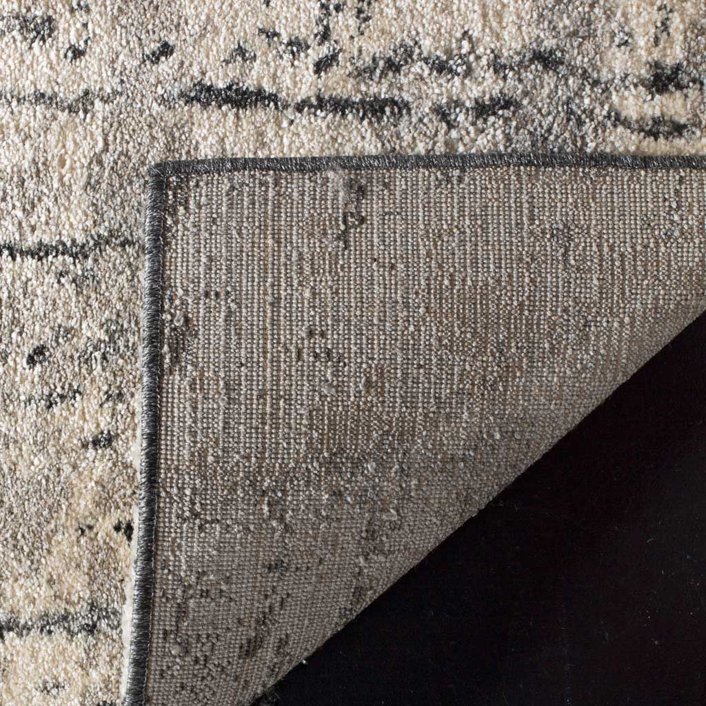 Retro Black/Light Gray Area Rug - Image 6