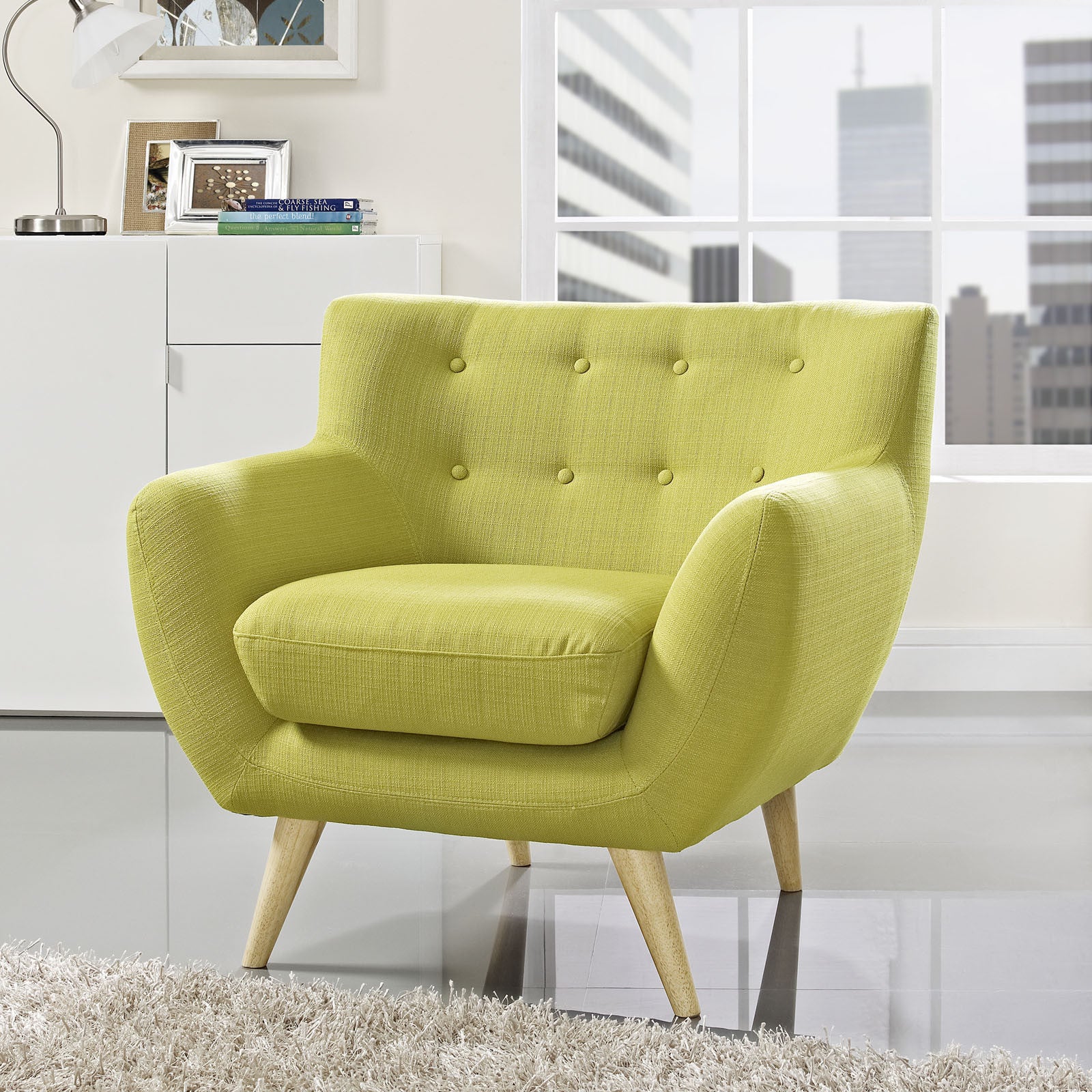 Reverence Armchair Wheatgrass - Image 5