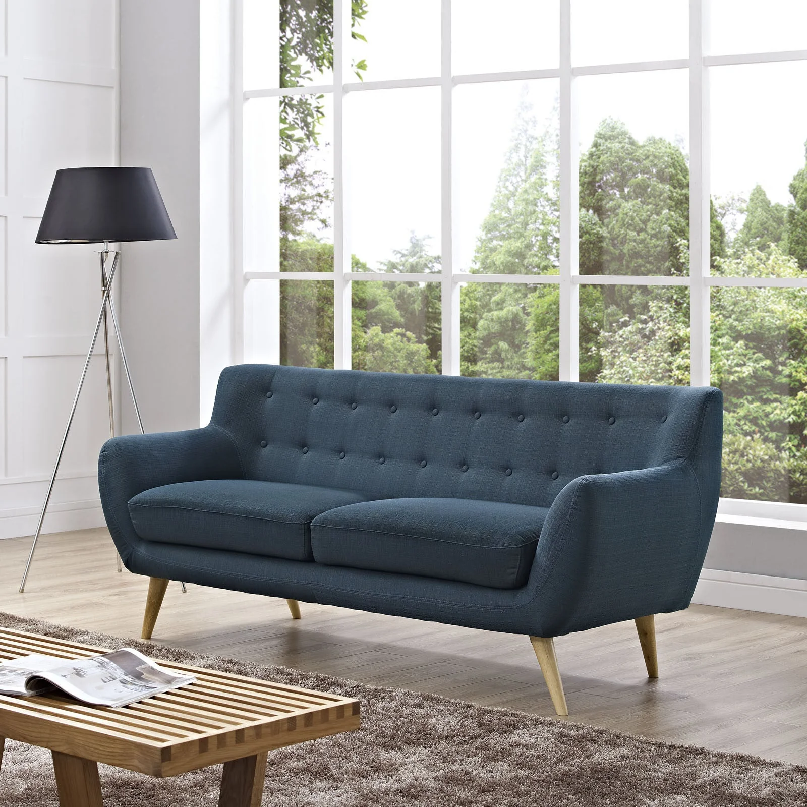 Reverence Sofa Azure - Image 4